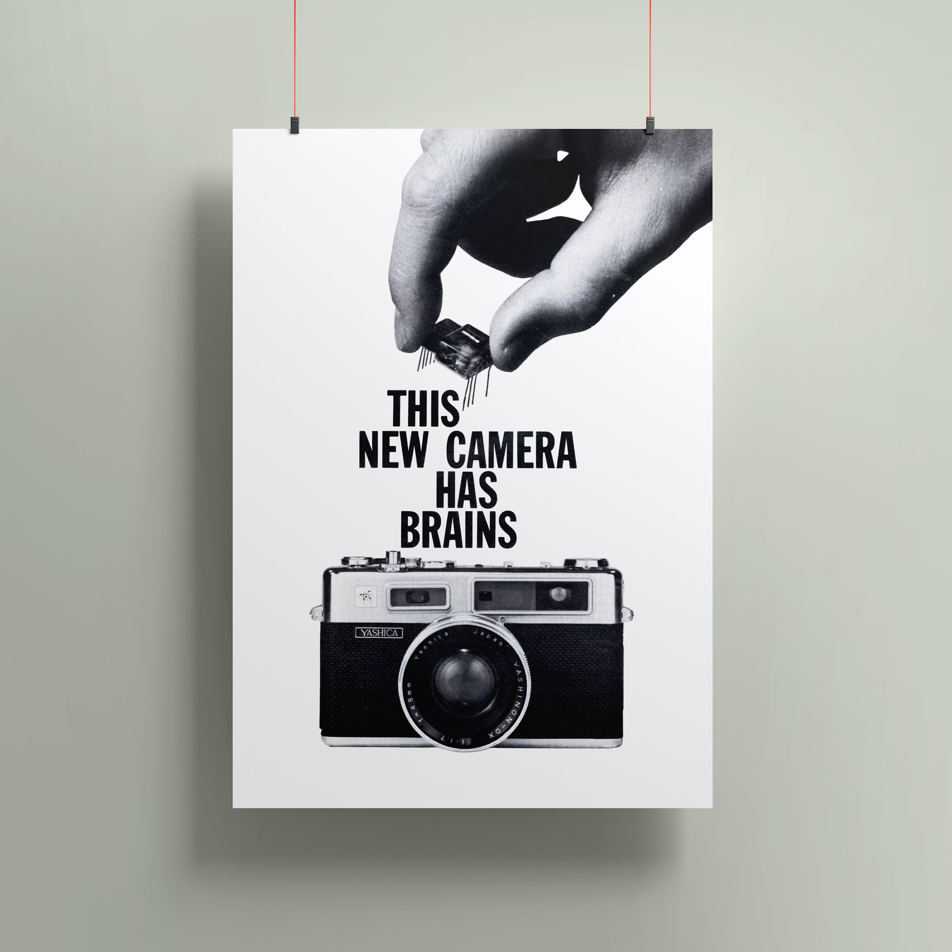 Camera Brain A3 Poster
