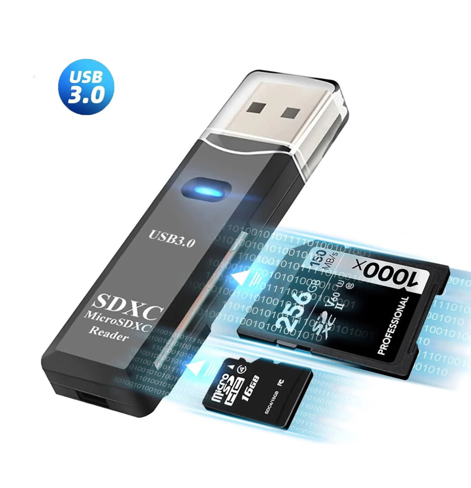 MicroSD / SD Kart Okuyucu – Yüksek Hızlı Taşınabilir Kart Okuma Adaptörü