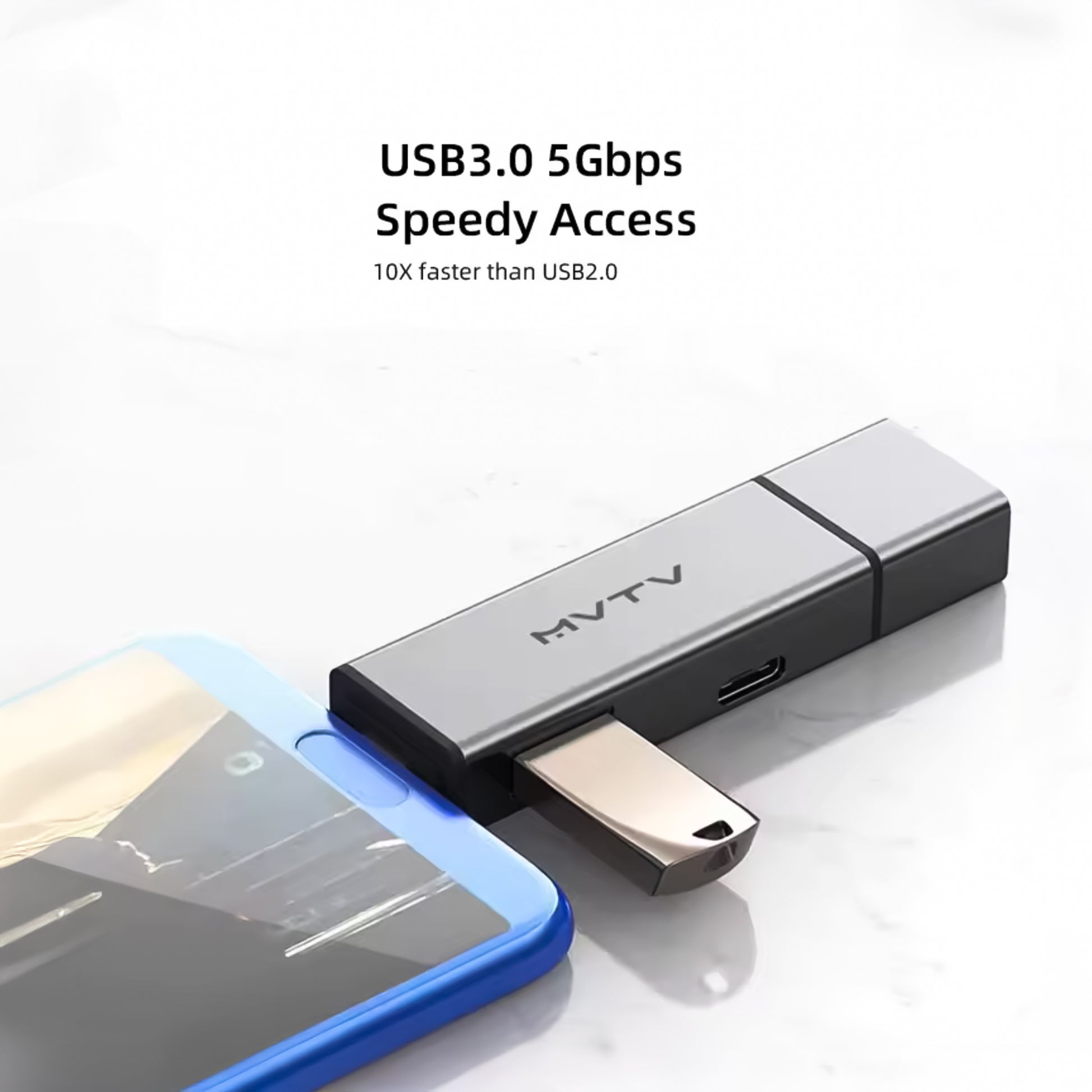 MVTV USB 3.0 + Type-C | SD Kart Okuyucu