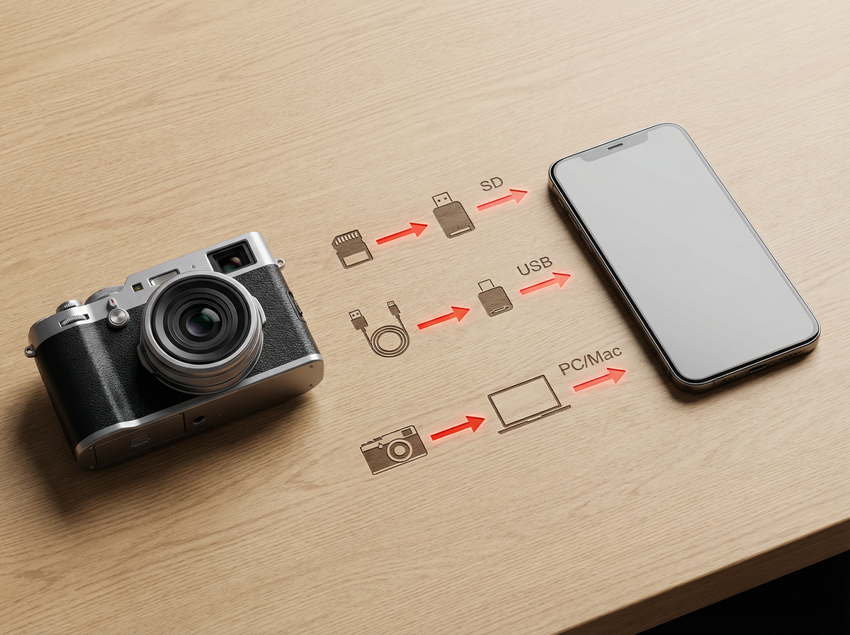 Kameradan Telefona Fotoğraf Aktarma (2026): iPhone & Android Kesin Çözümler