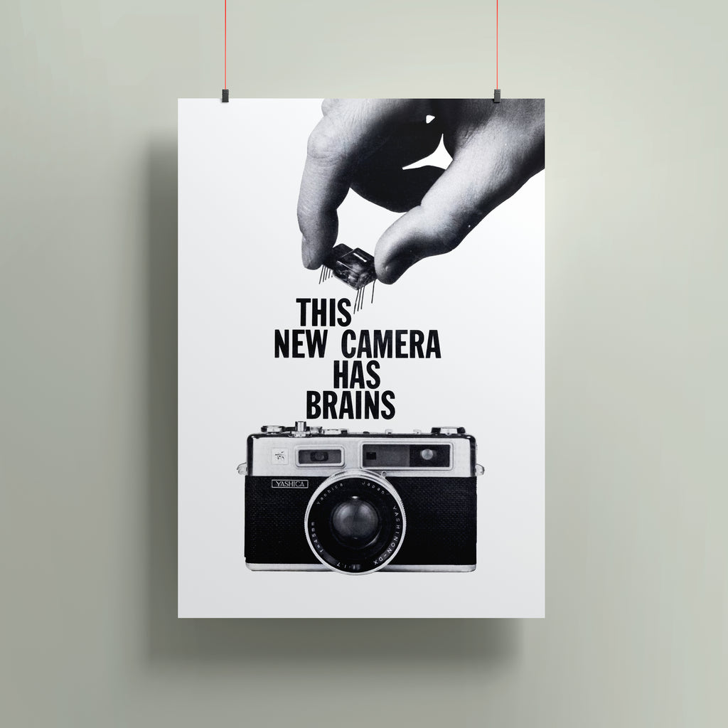 Camera Brain A3 Poster