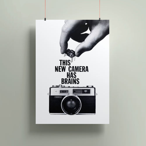 Camera Brain A3 Poster