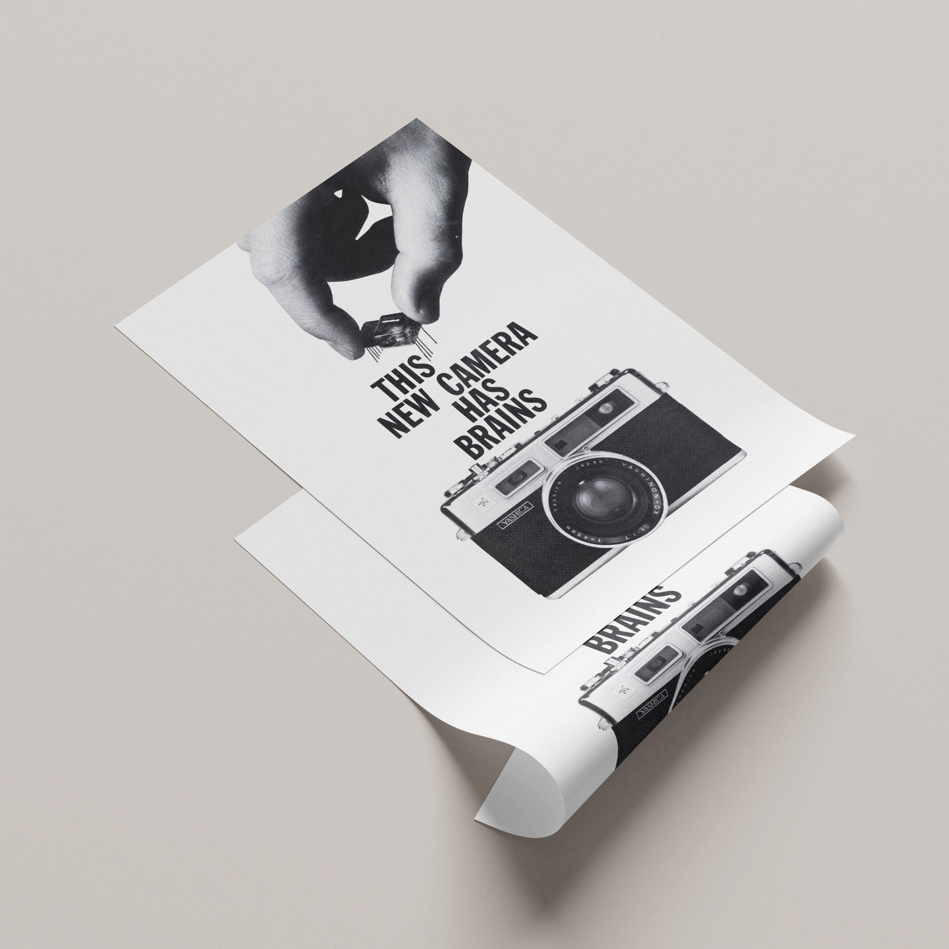 Camera Brain A3 Poster