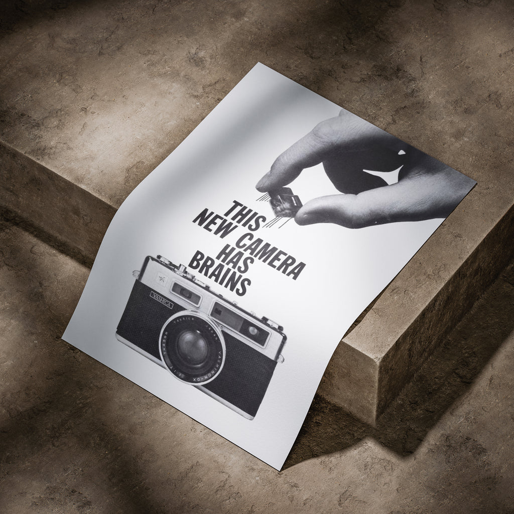 Camera Brain A3 Poster