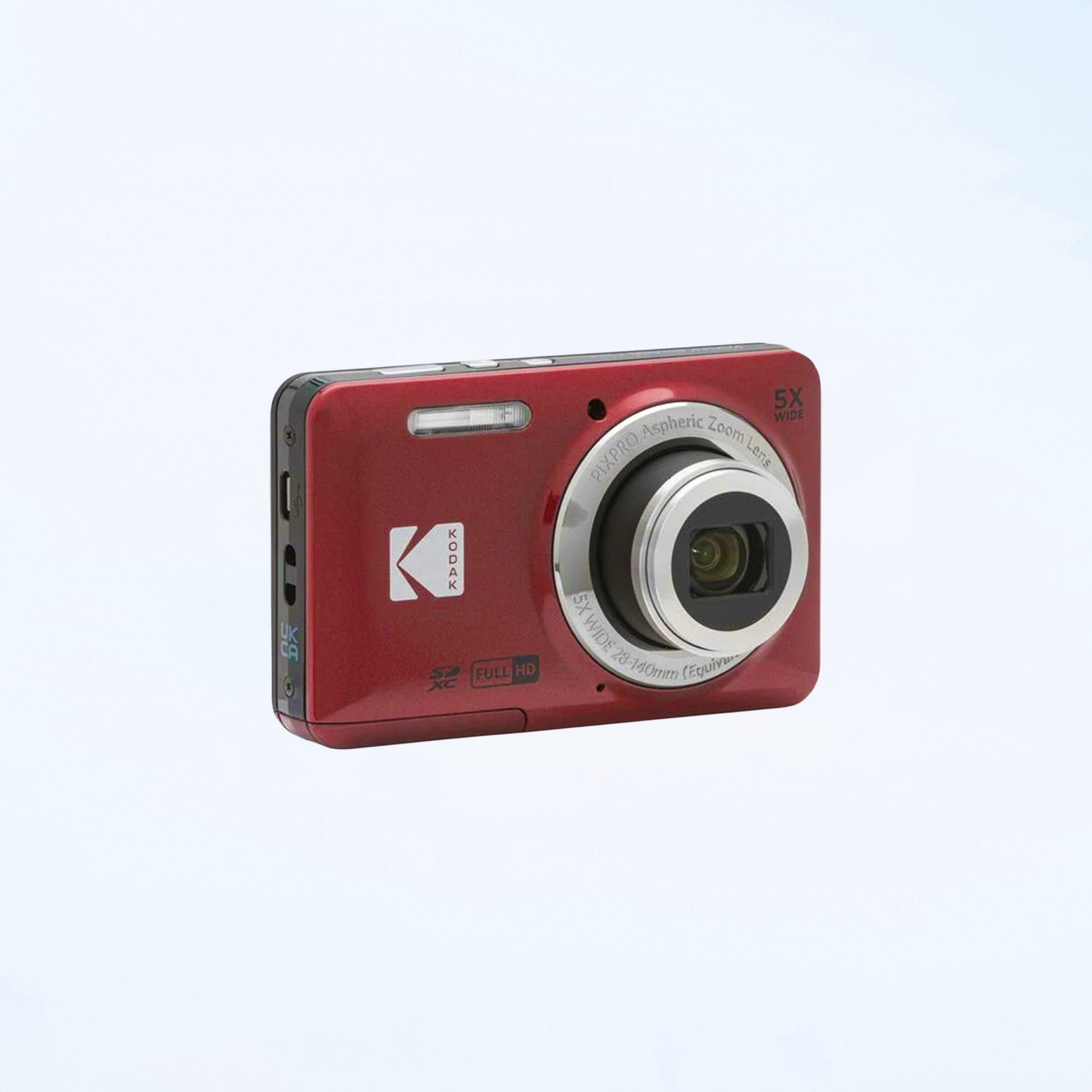 Kodak Pixpro FZ55 Dijital Fotoğraf Makinesi (Kırmızı)