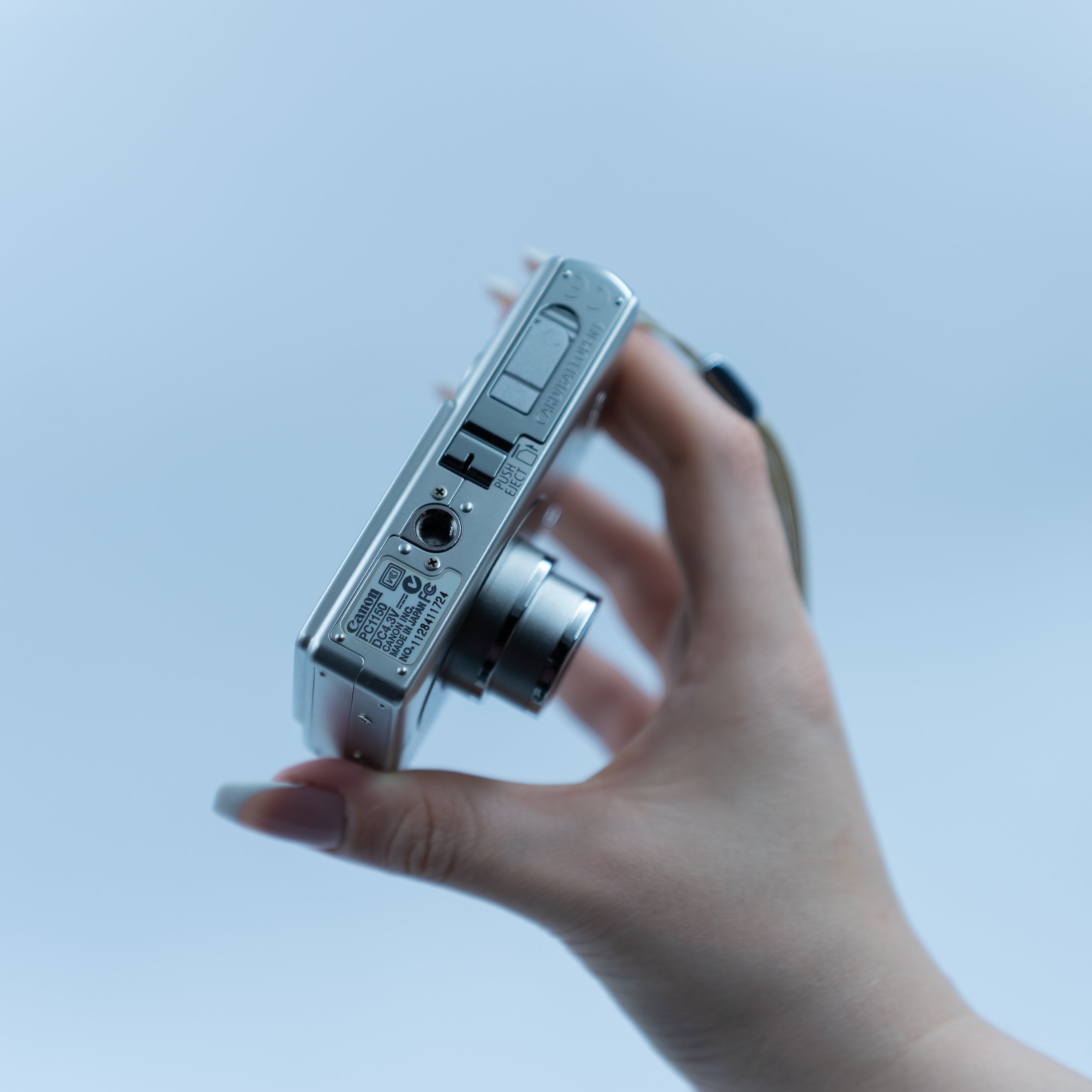 Canon PowerShot SD400 lens detayı | RetroCameraLand