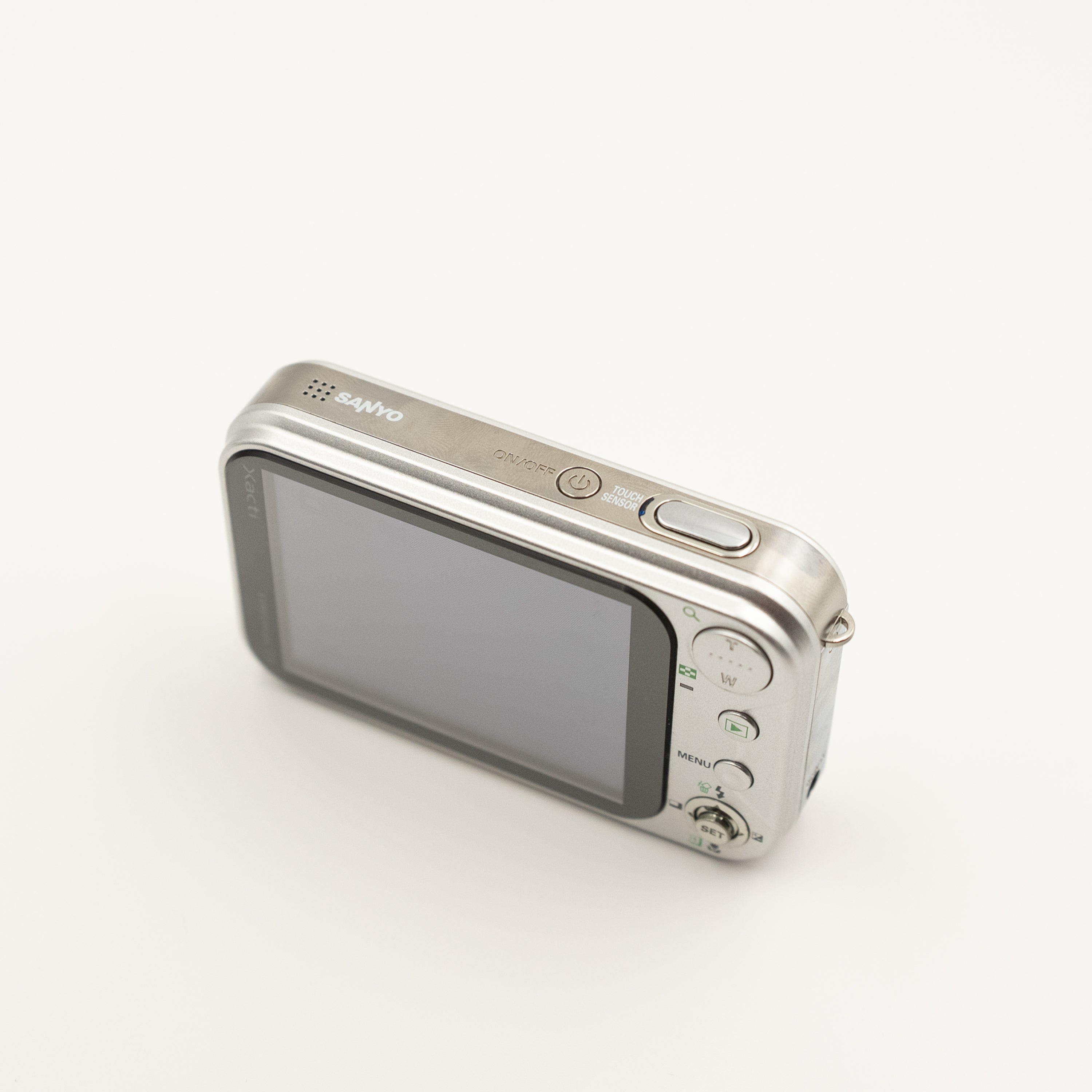 Sanyo Xacti VPC-E6EX ekran detayı | RetroCameraLand