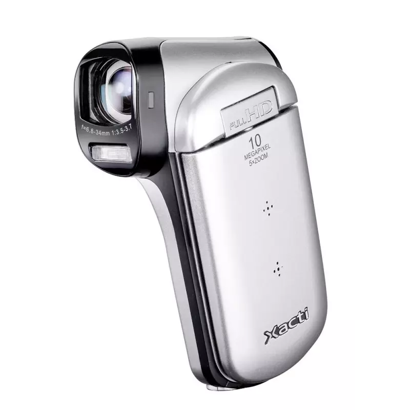 Sanyo Xacti CG20 ekran detayı | RetroCameraLand