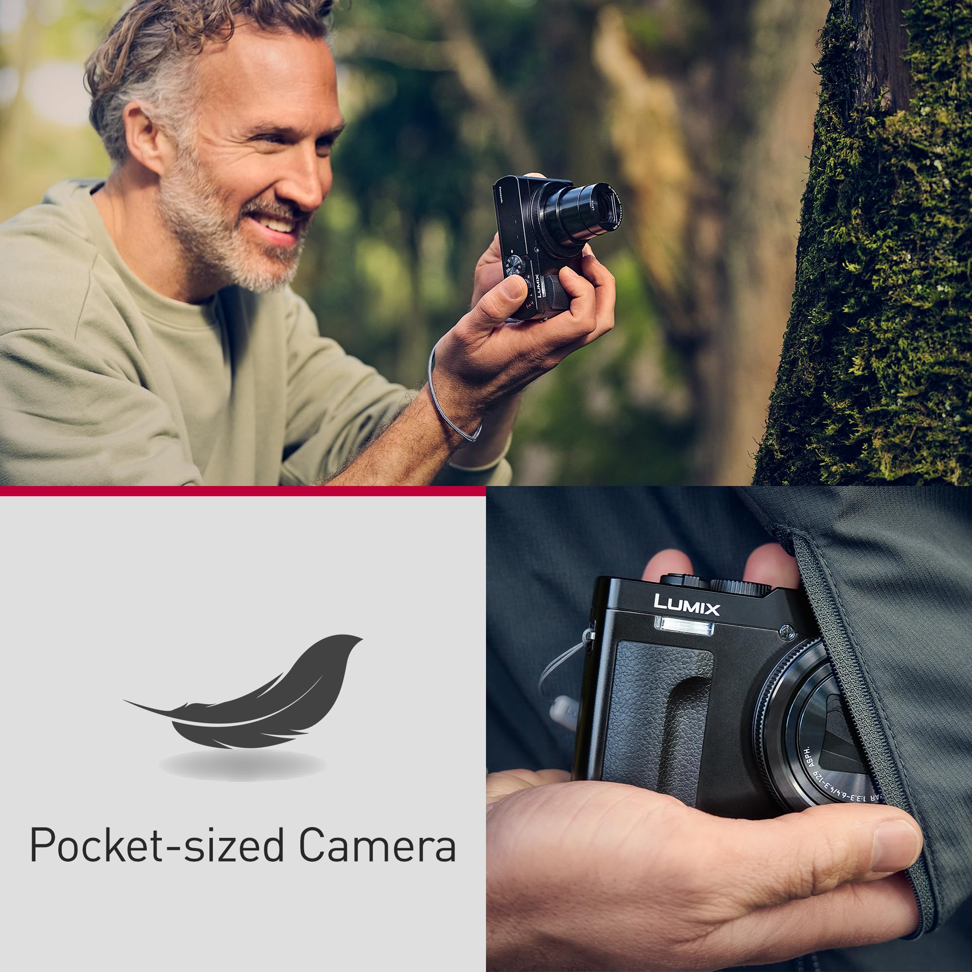 Panasonic LUMIX DC-TZ99 lens detayı | RetroCameraLand