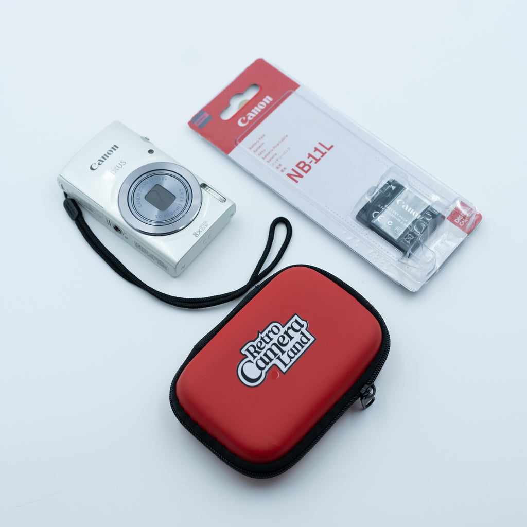 Canon IXUS 160 kutu içeriği | RetroCameraLand
