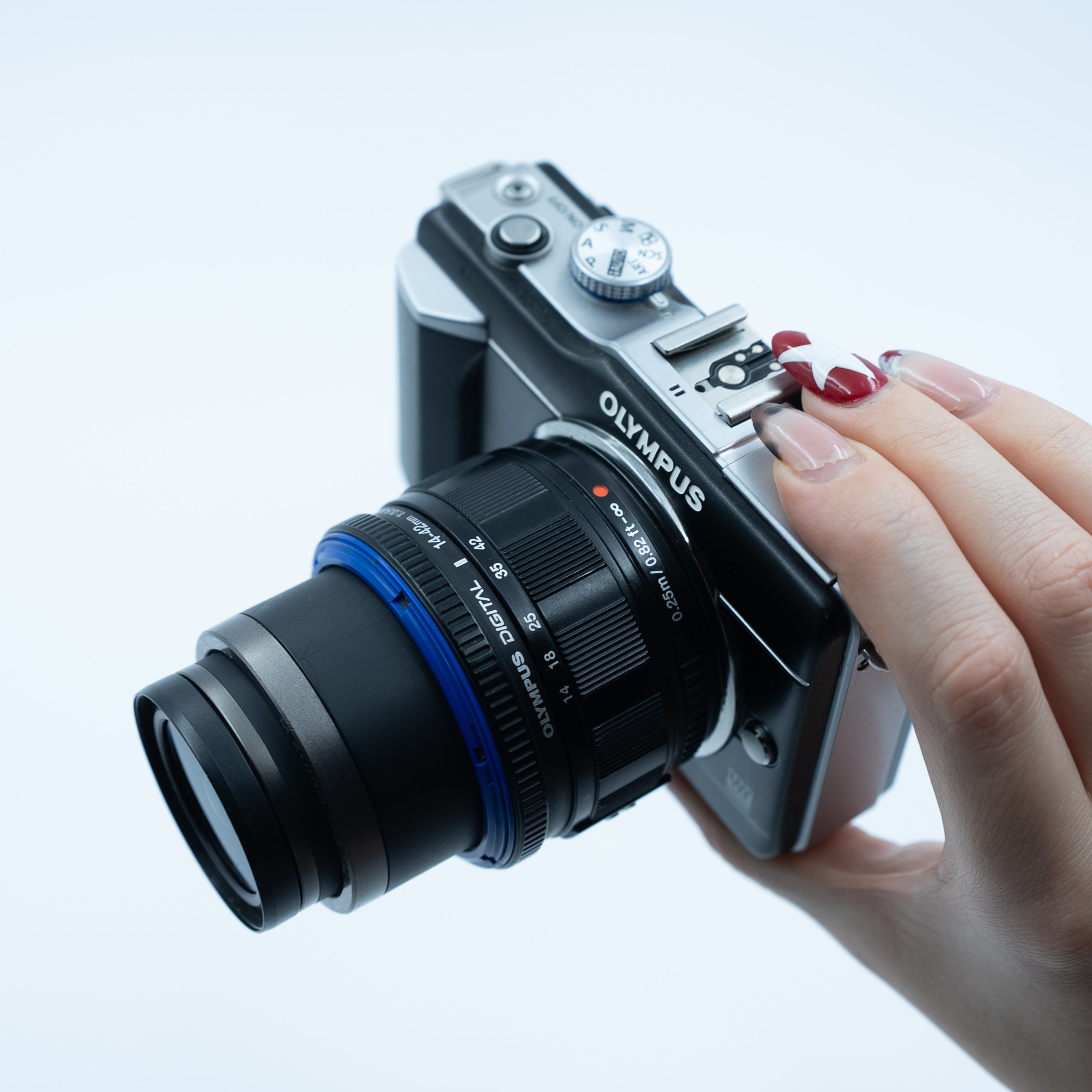 Olympus PEN E-PL1 + 14-42mm レンズキット レトロデジタルカメラ