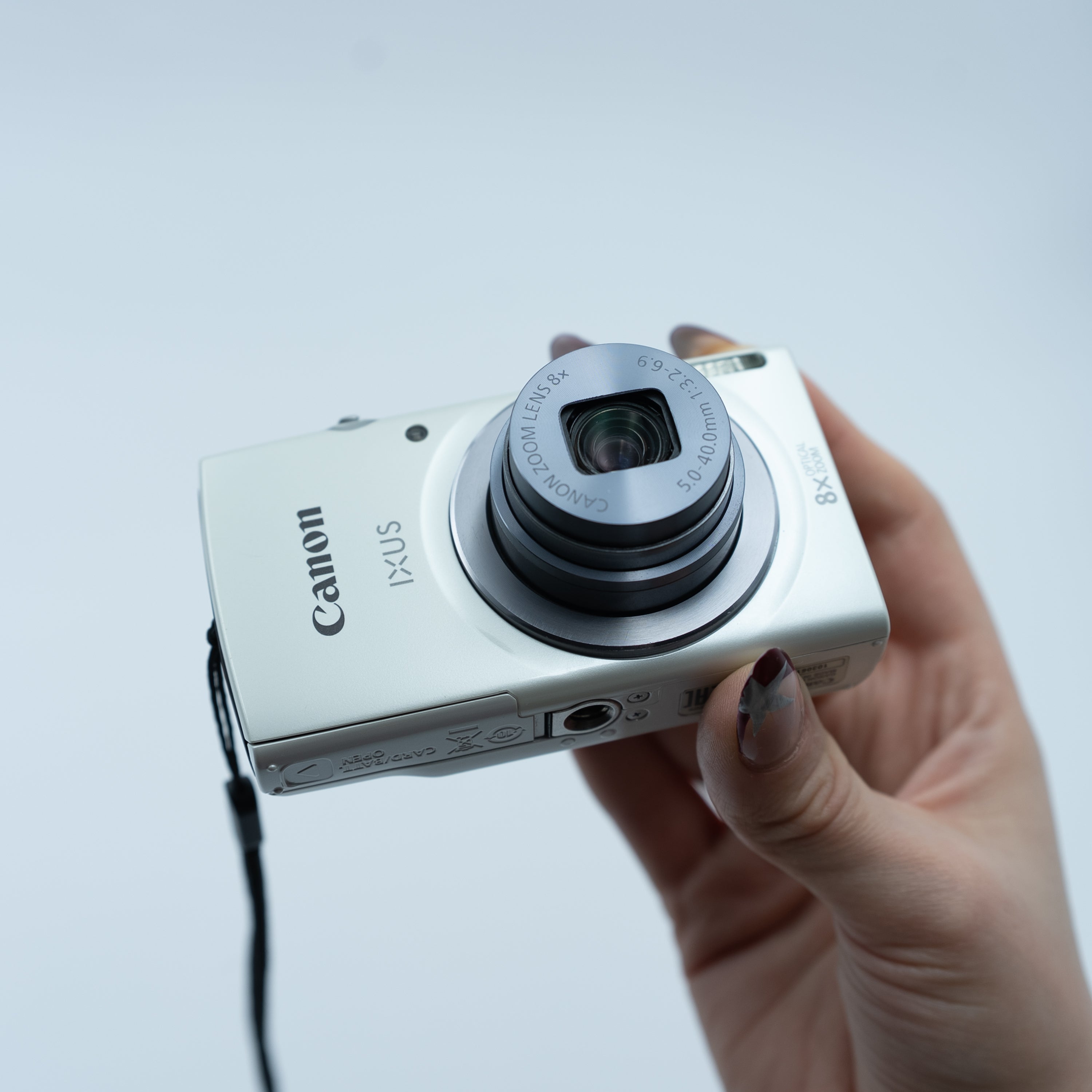 Canon IXUS 160 lens detayı | RetroCameraLand