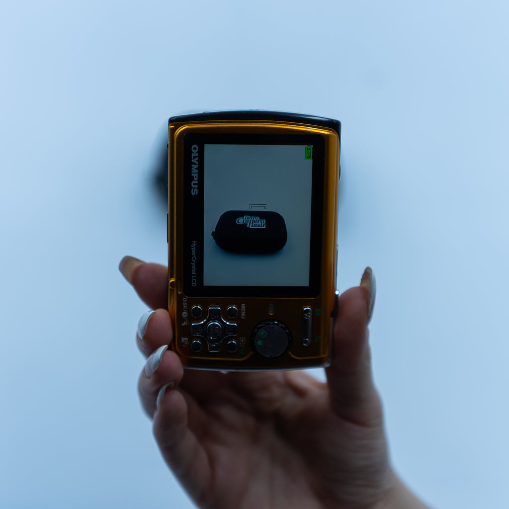 Olympus Stylus 790 SW üst görünüm | RetroCameraLand