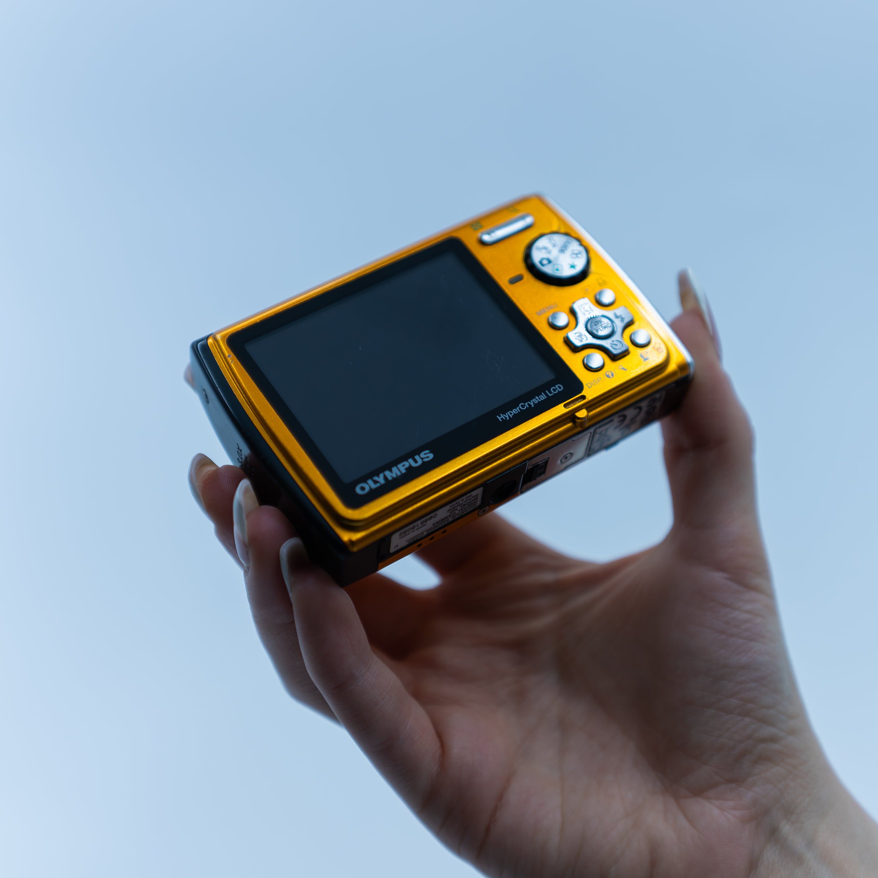 Olympus Stylus 790 SW ekran detayı | RetroCameraLand