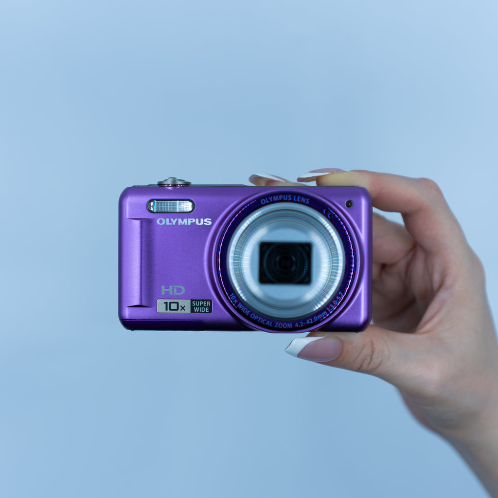 Olympus VR-310 üst görünüm | RetroCameraLand