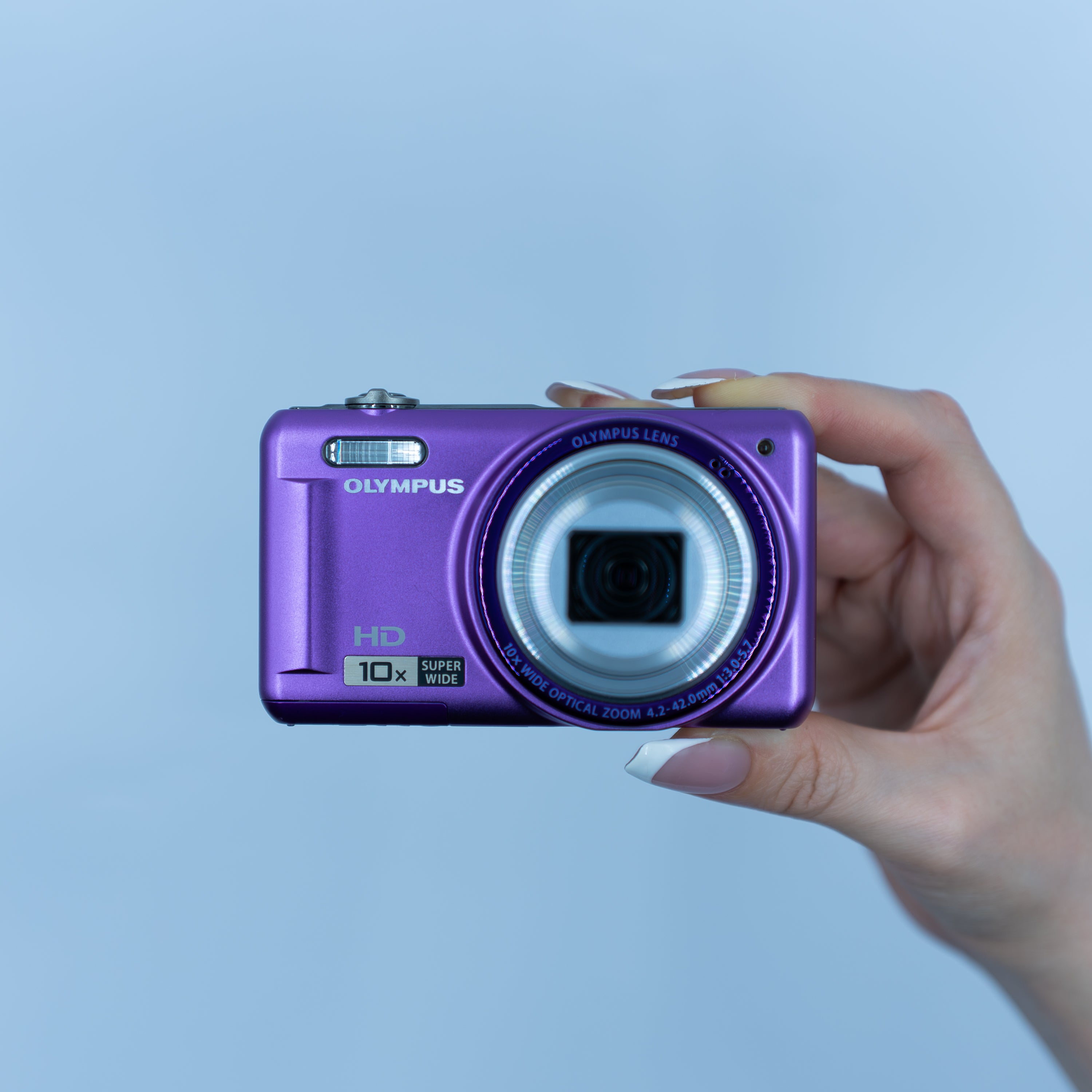 Olympus VR-310 üst görünüm | RetroCameraLand