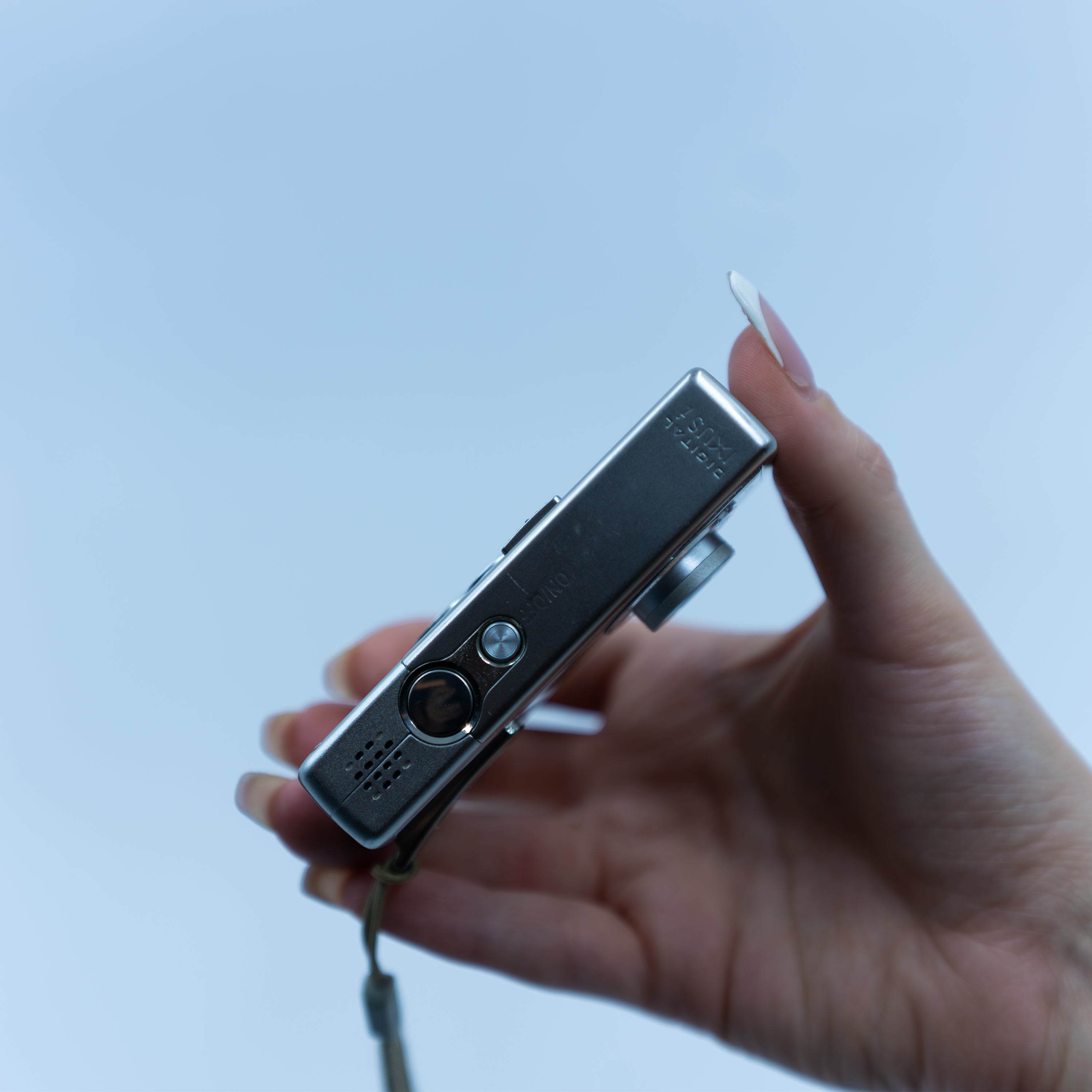 Canon IXUS i üst görünüm | RetroCameraLand