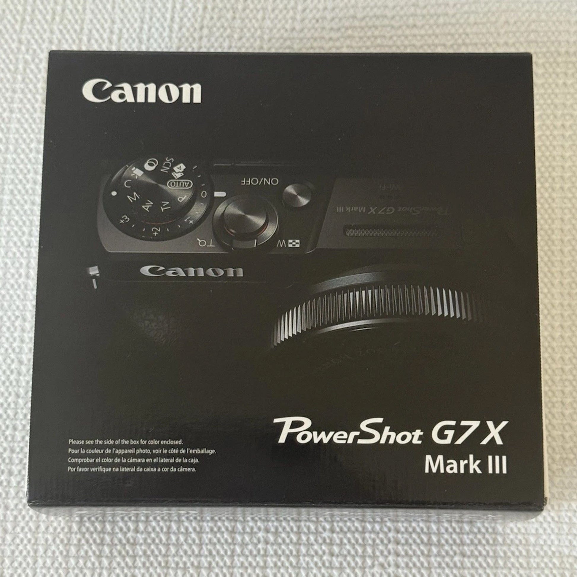 Canon G7X Mark III
