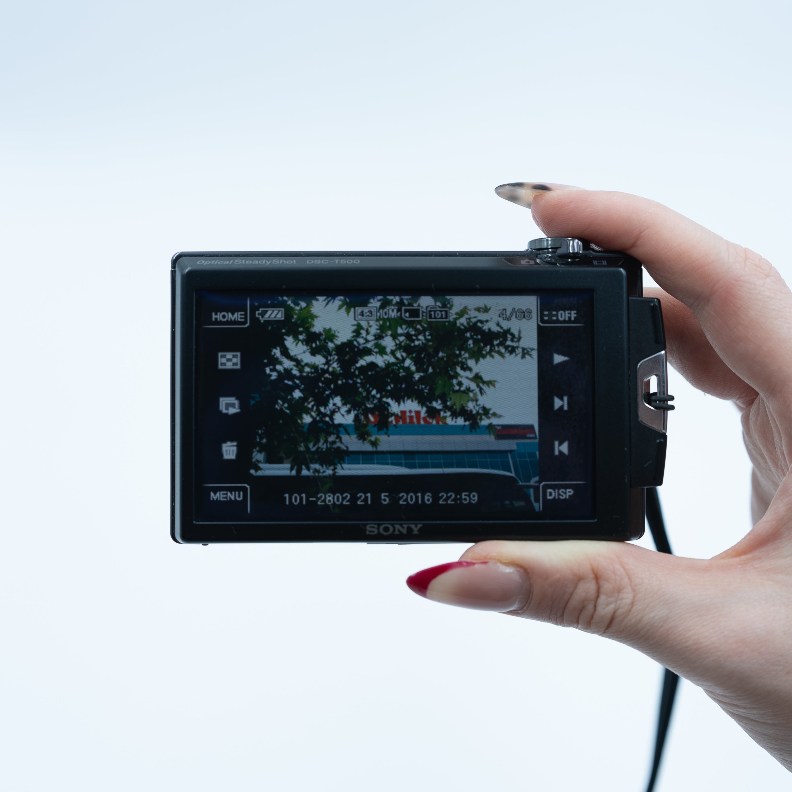 Sony Cyber-shot DSC-T500 Retro Dijital Fotoğraf Makinesi – Retro