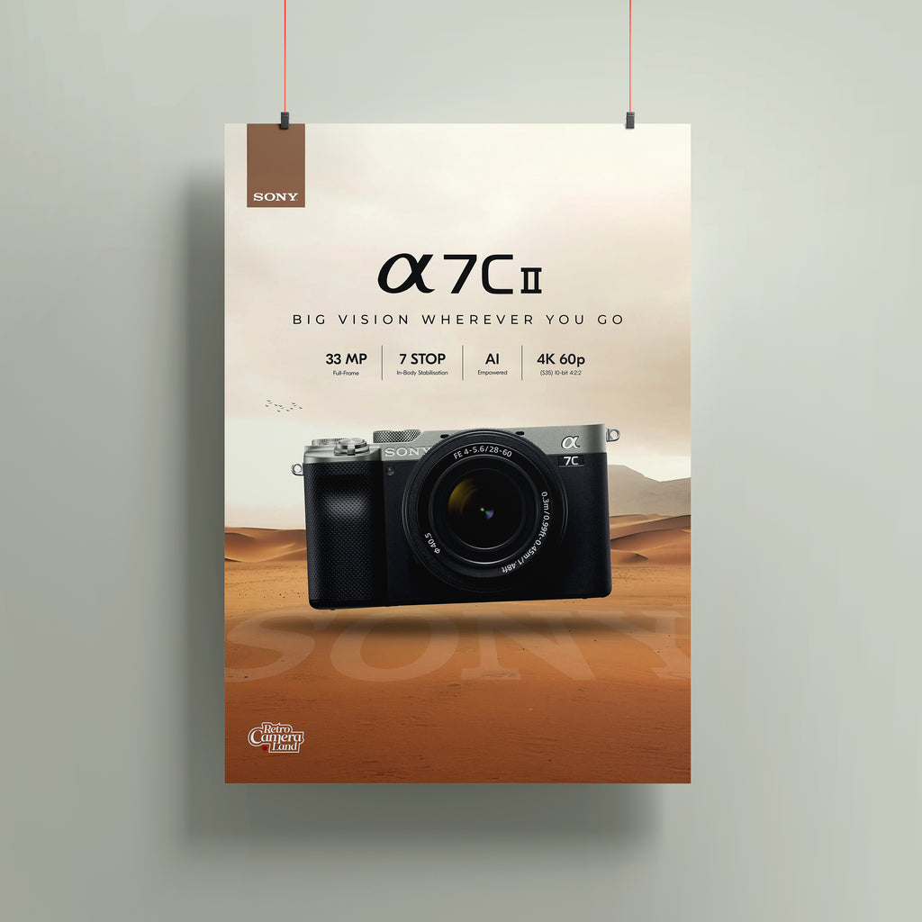 Sony A7CII A3 Poster