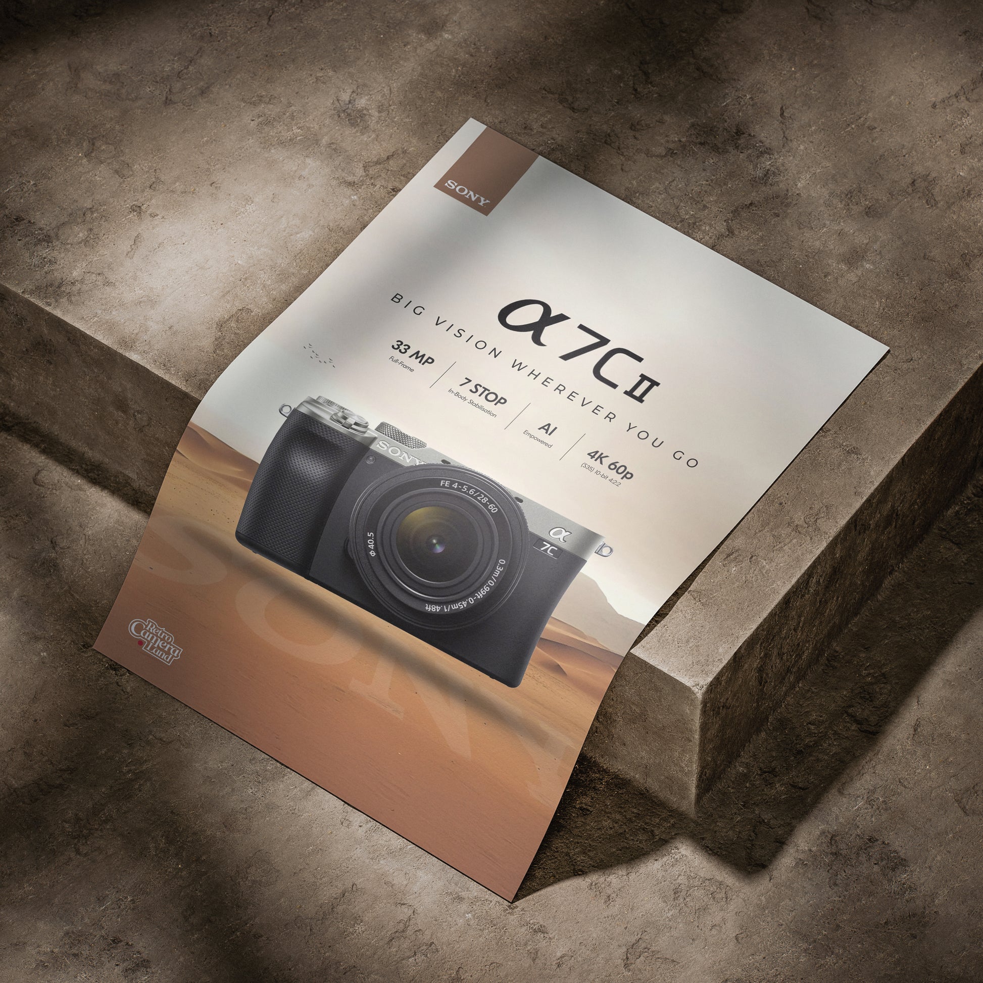 Sony A7CII A3 Poster