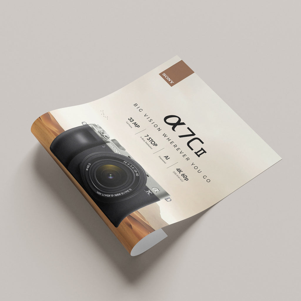 Sony A7CII A3 Poster
