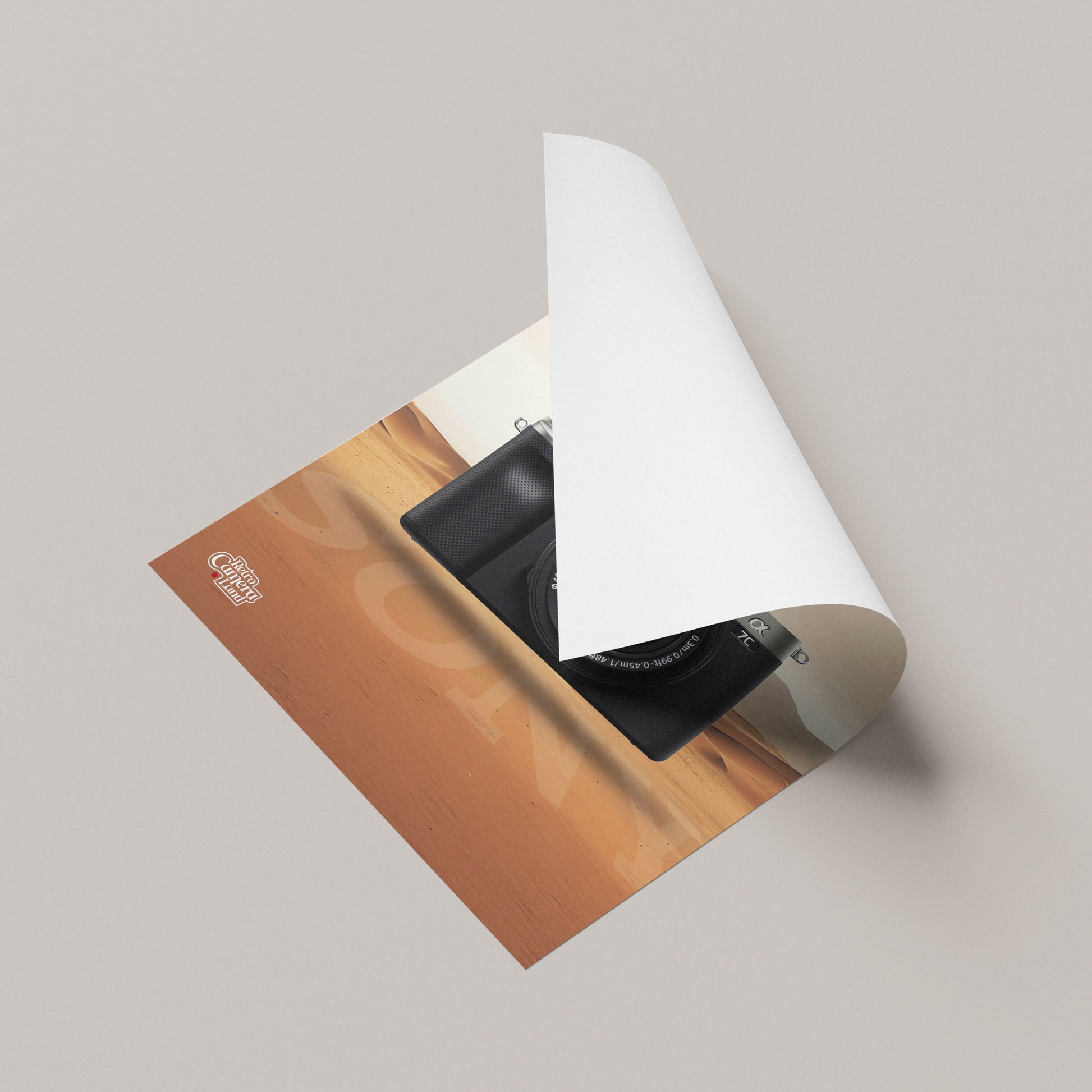 Sony A7CII A3 Poster