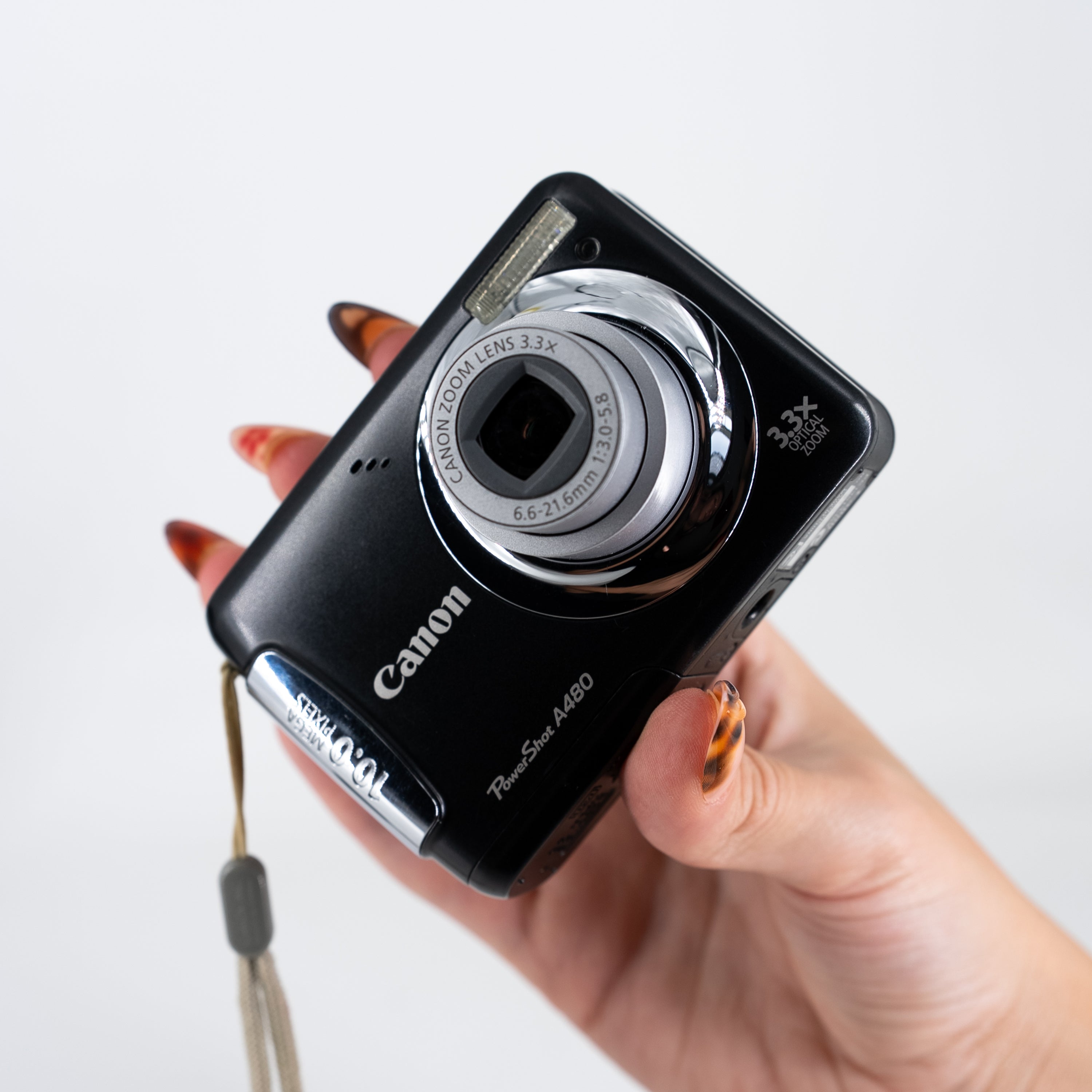 Canon PowerShot A480 Retro Dijital Fotoğraf Makinesi – Retro
