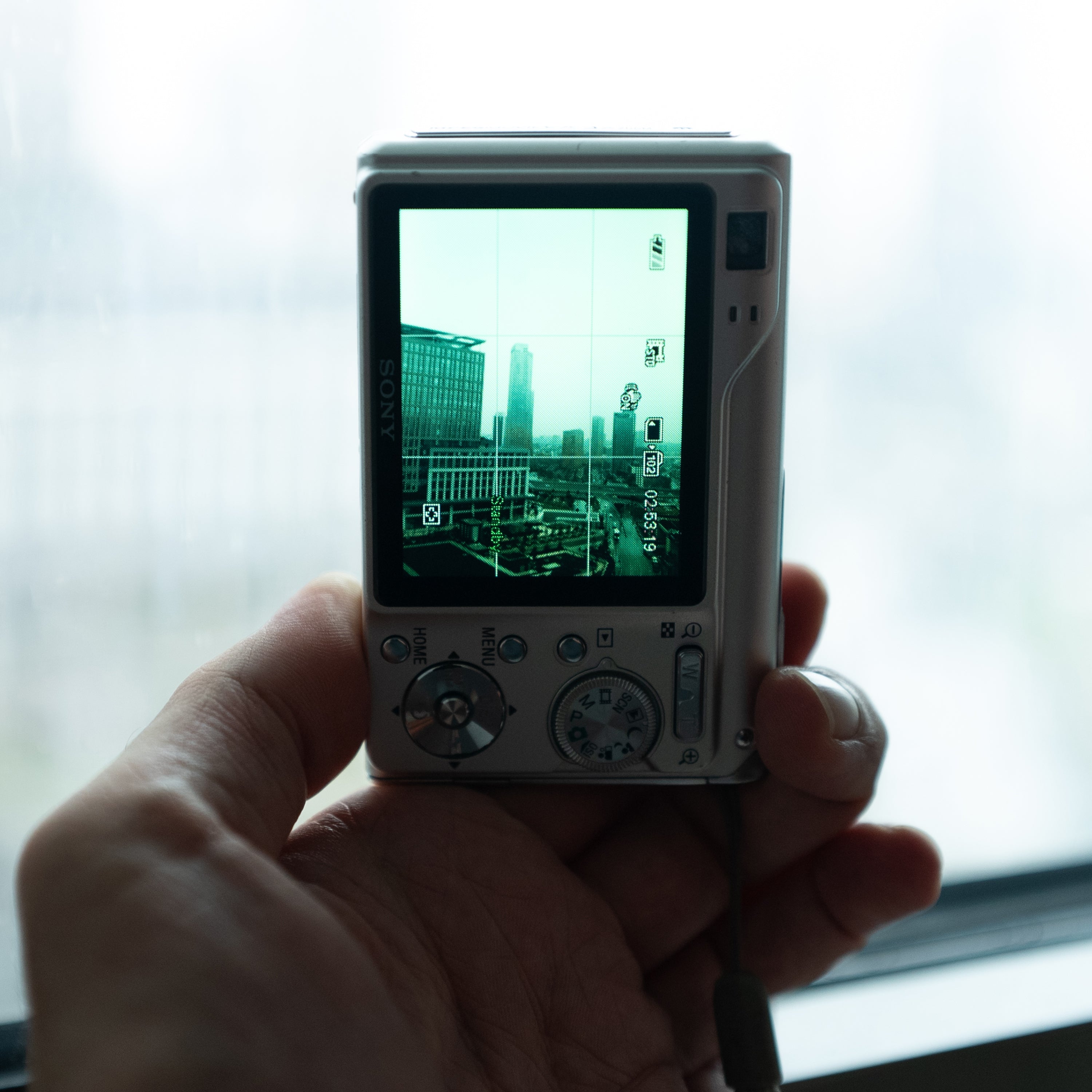 Sony Cybershot DSC-W200 üst görünüm | RetroCameraLand