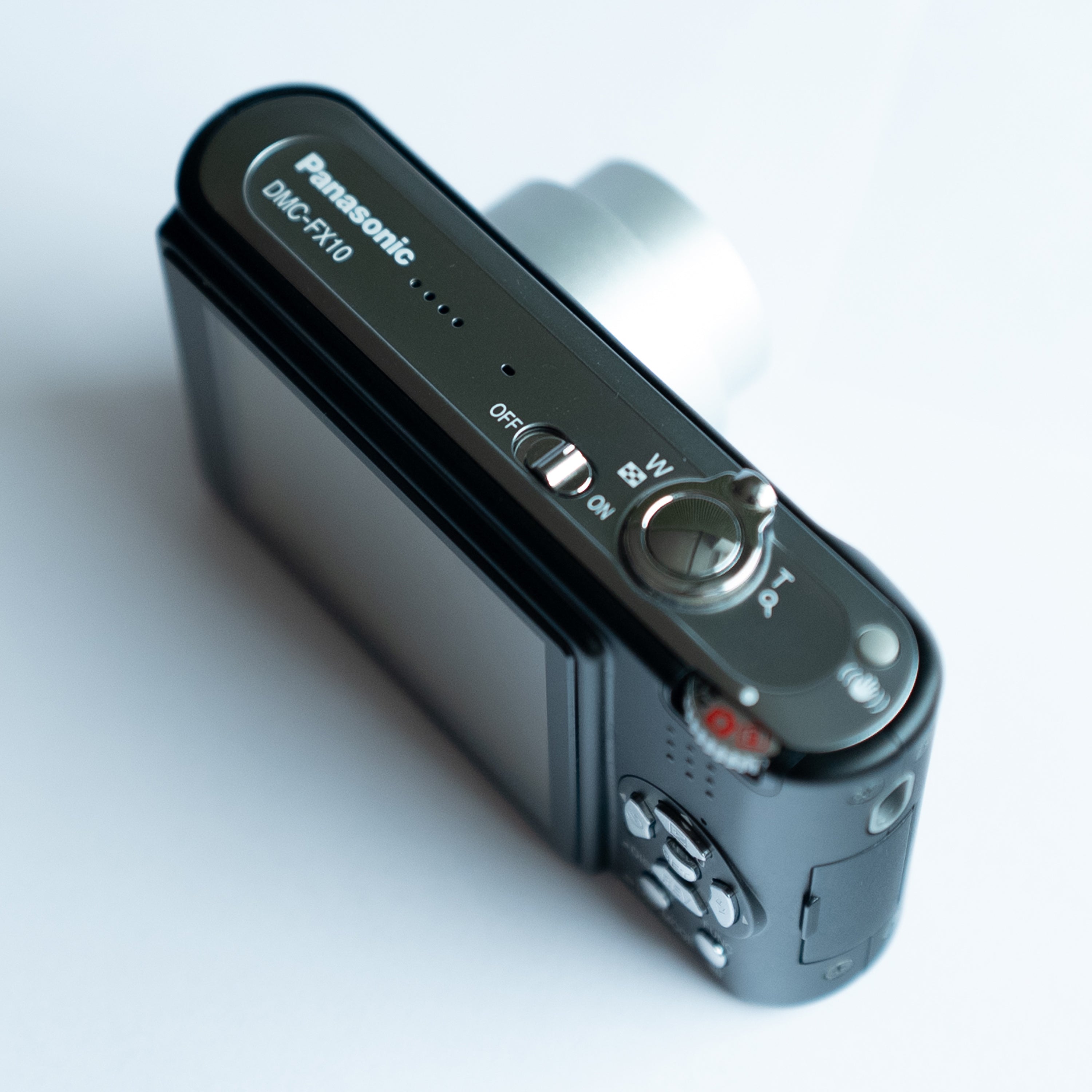 Panasonic Lumix DMC FX10 ekran detayı | RetroCameraLand