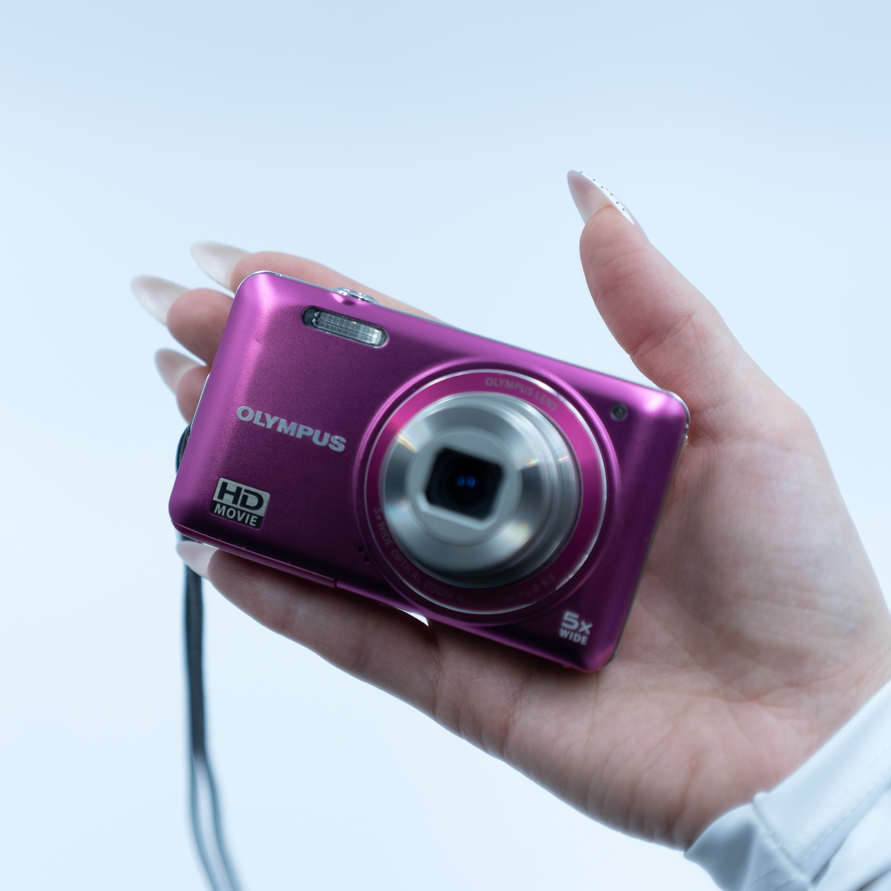 OLYMPUS VG-130 ピンク 【SDカード8GB付】 Olympus VG-130 Digital Camera | 14MP CCD, 5x Optical Zoom​ – Retro