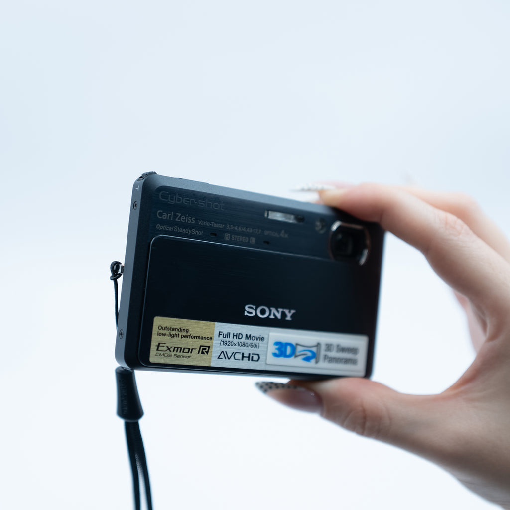 Sony Cyber-shot DSC-TX9 üst görünüm | RetroCameraLand