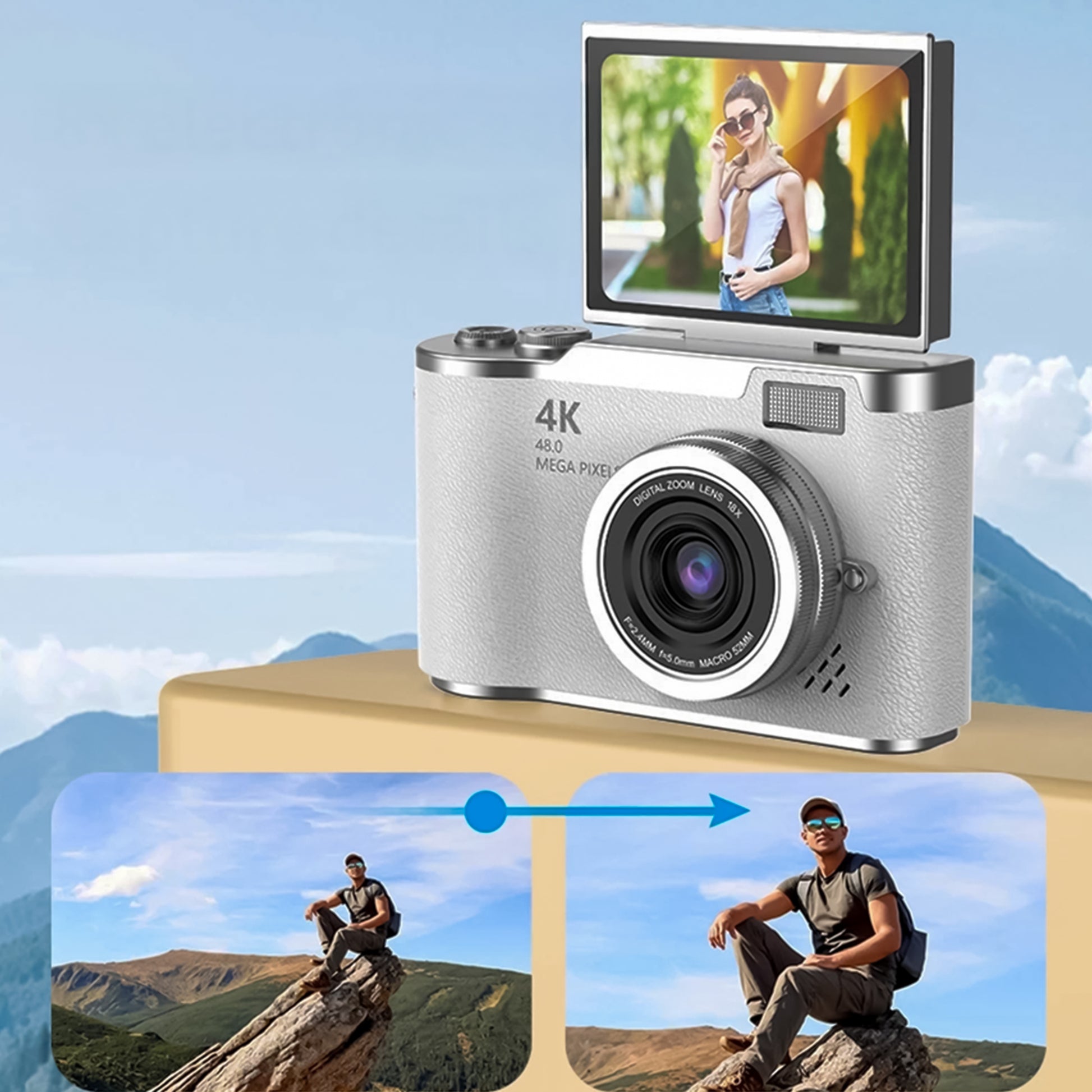 PixiCam 4K Dijital Çocuk Kamera