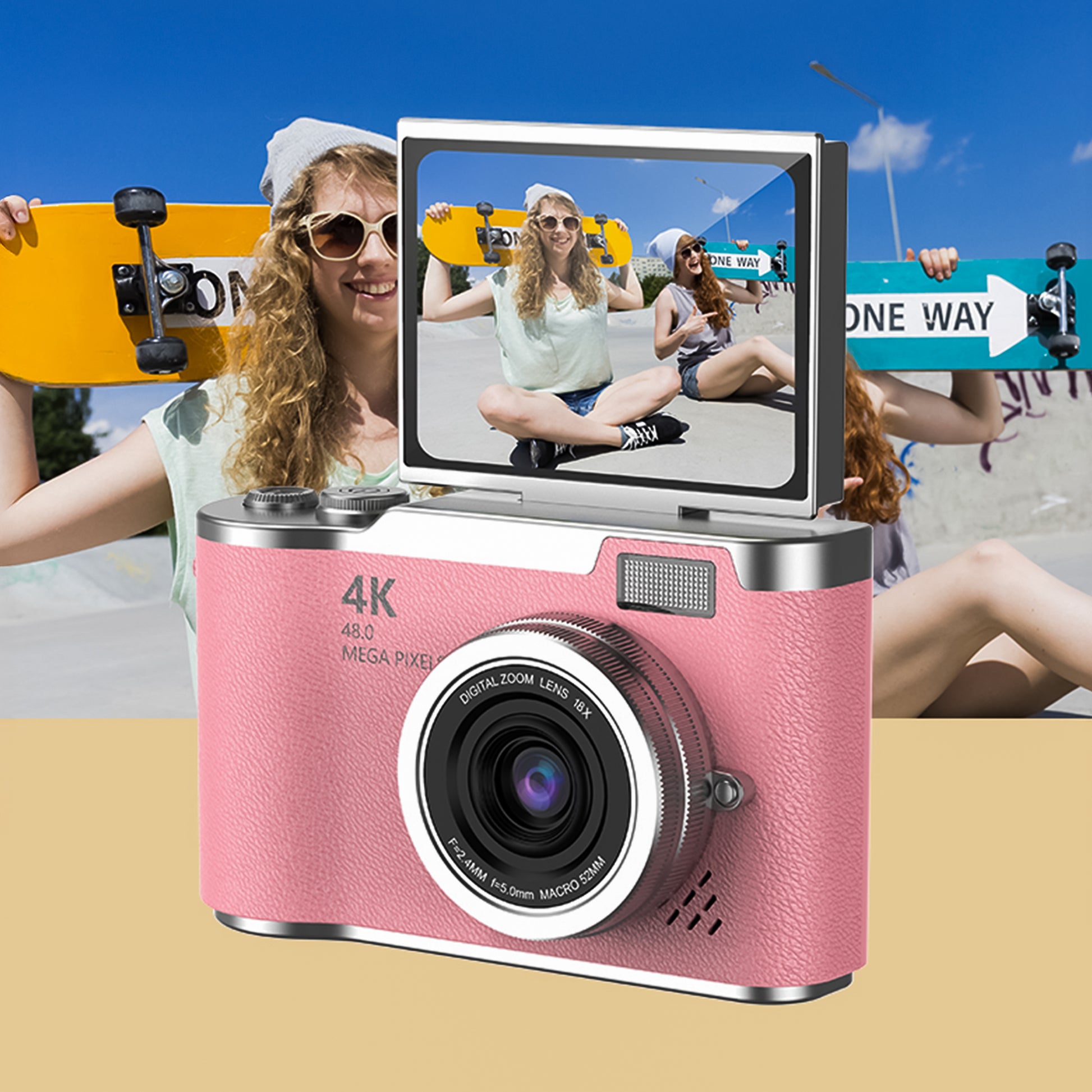 PixiCam 4K Dijital Çocuk Kamera