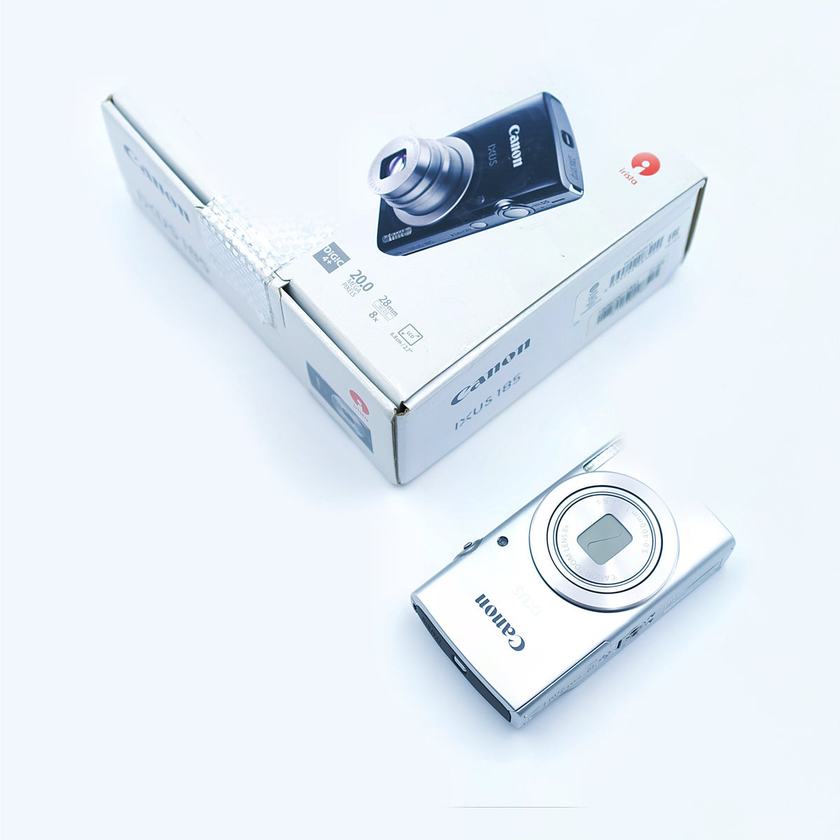 Canon IXUS 185 Gümüş - görsel 12