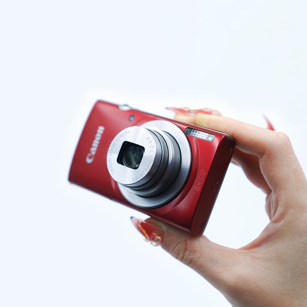 Canon IXUS 185 Kırmızı - görsel 3