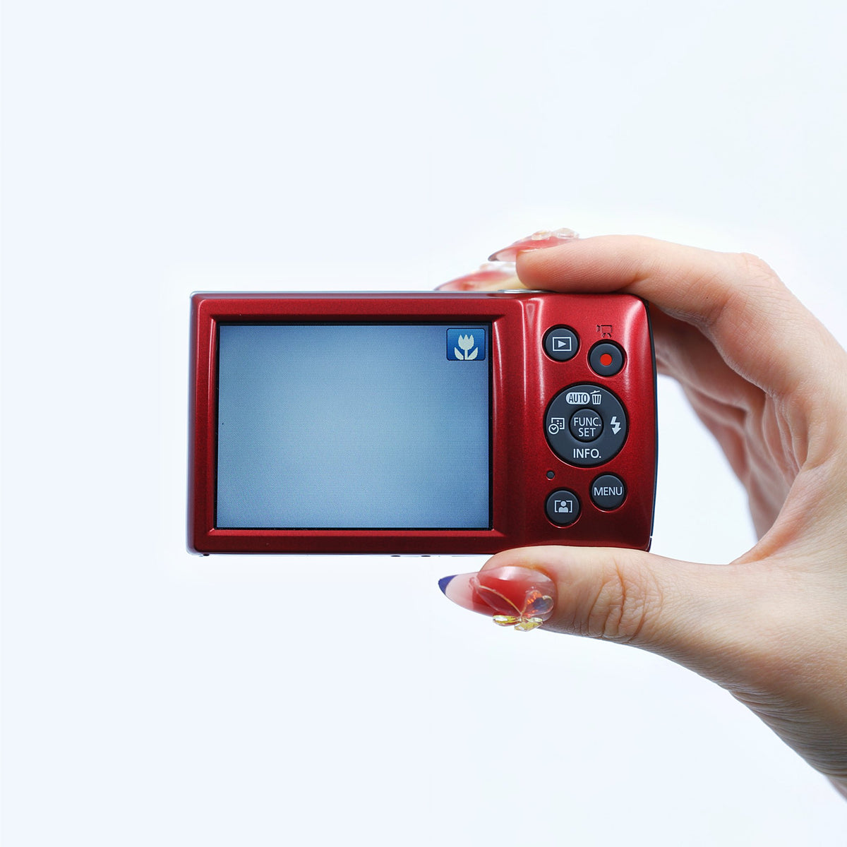 Canon IXUS 185 Kırmızı - görsel 5