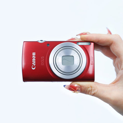 Canon IXUS 185 Kırmızı - ön görünüm
