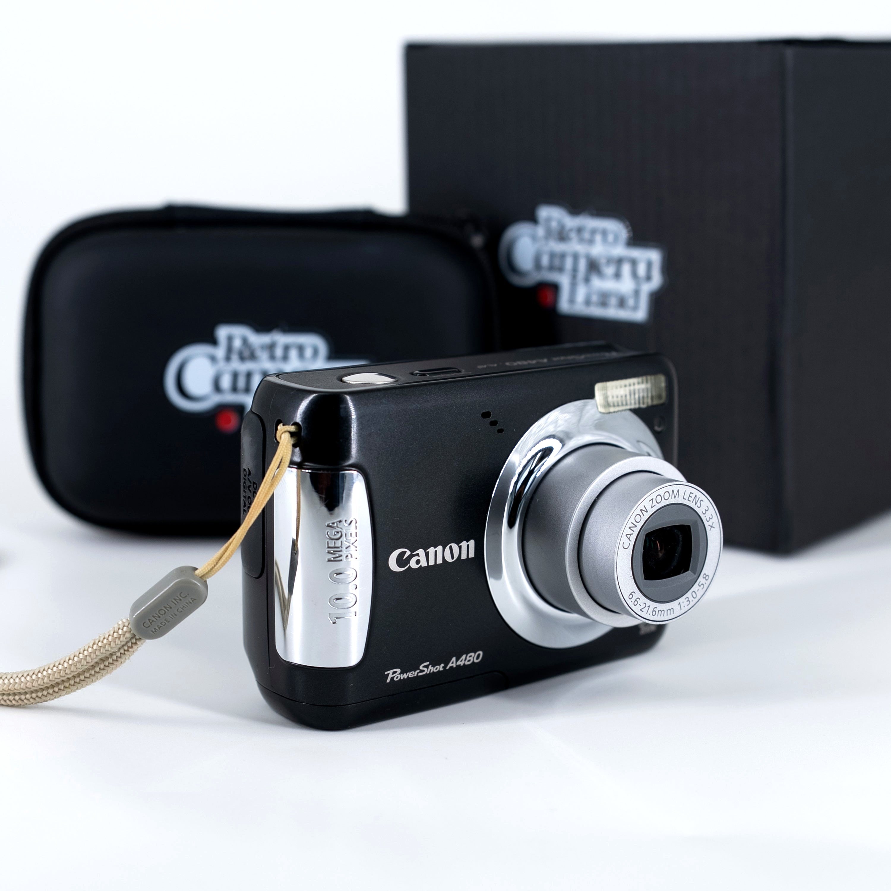 Canon PowerShot A480 レトロデジタルカメラ – Retro Camera Land