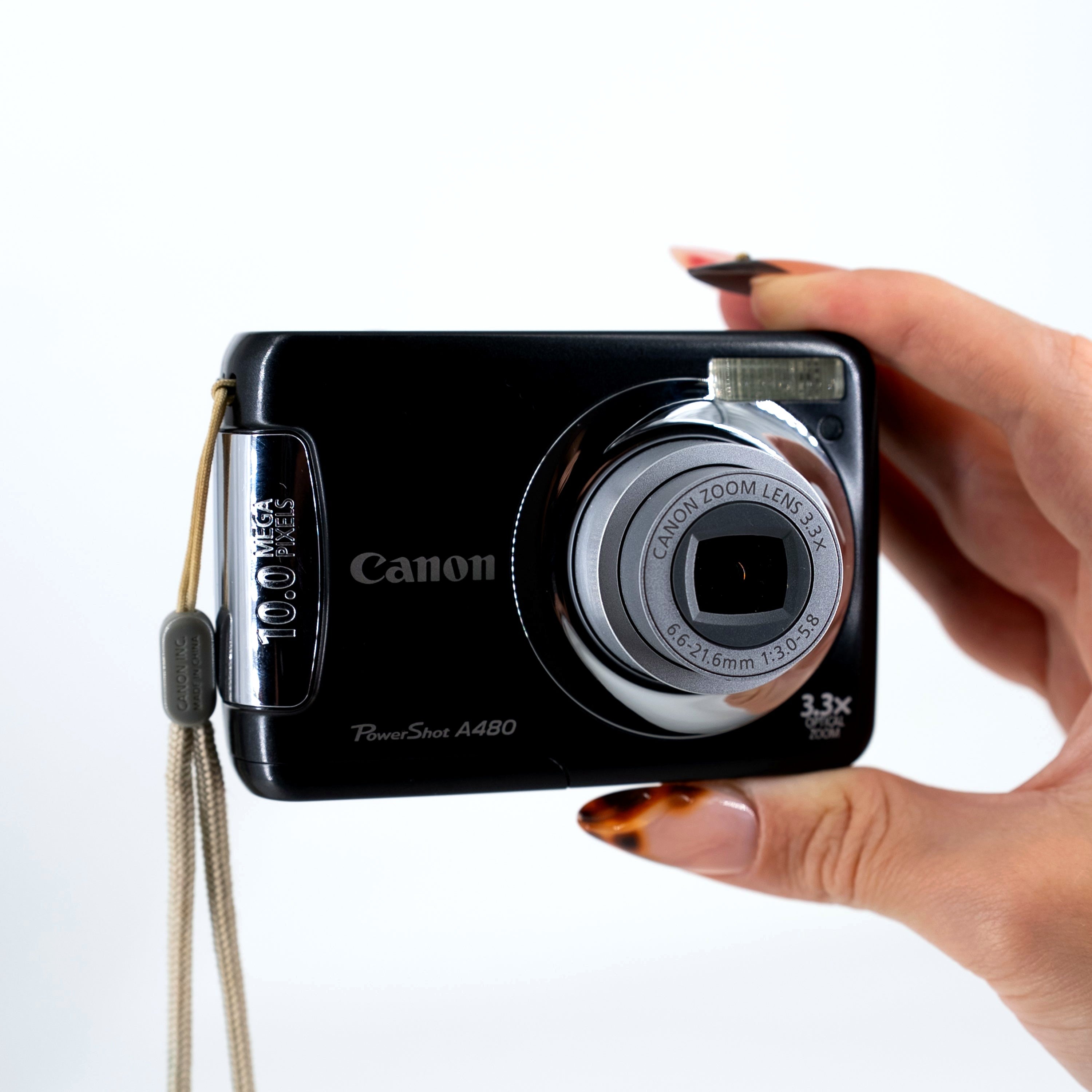 Canon PowerShot A480 Retro Dijital Fotoğraf Makinesi – Retro