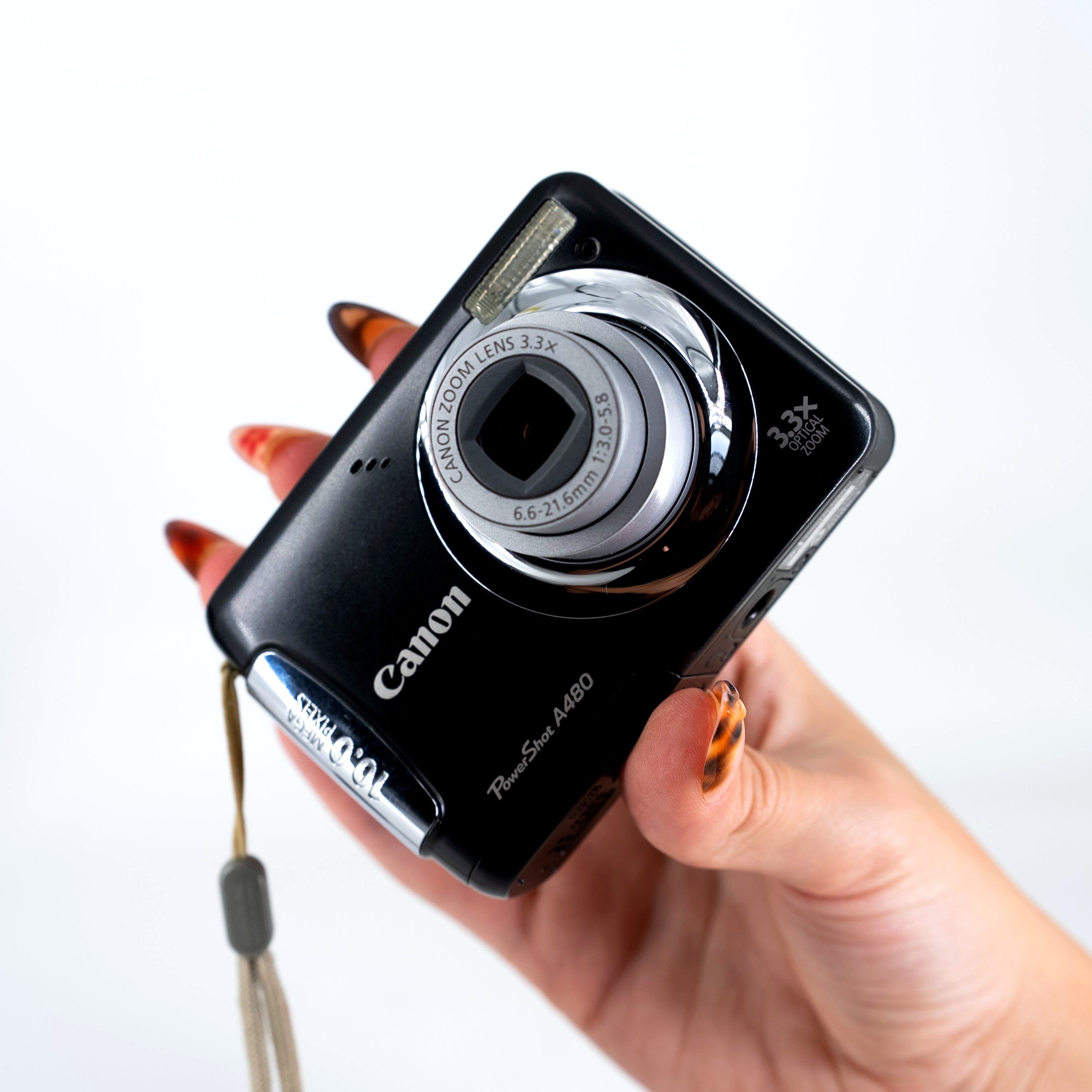Canon PowerShot A480 Retro Dijital Fotoğraf Makinesi – Retro