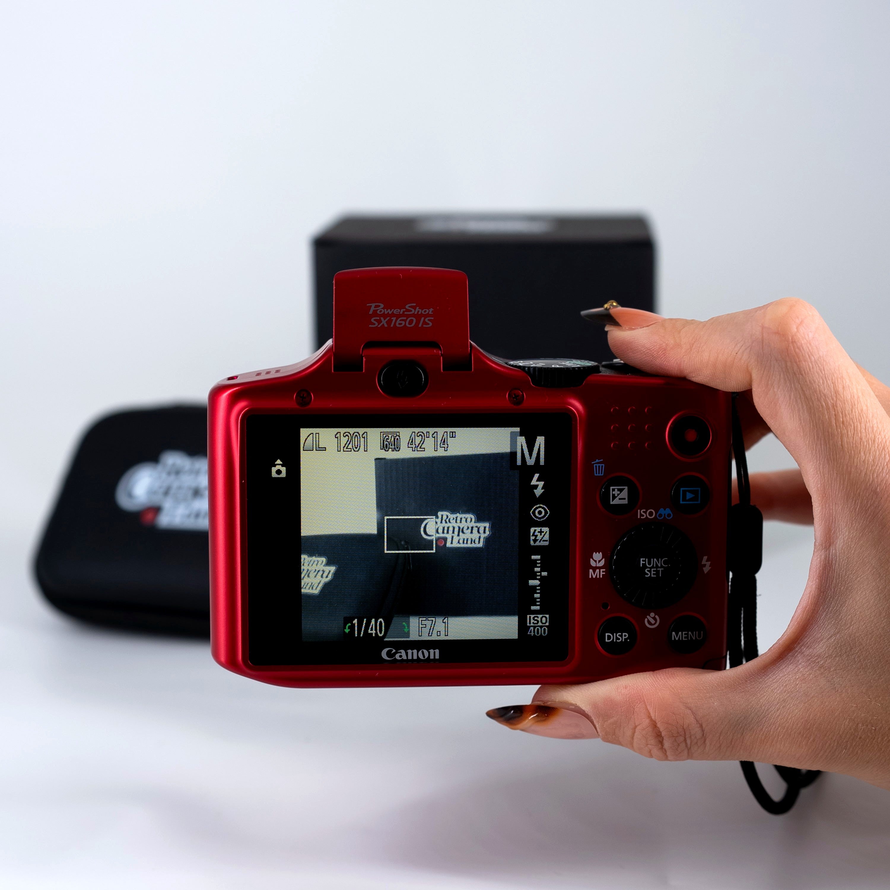 Canon PowerShot SX160 IS Retro Dijital Fotoğraf Makinesi – Retro