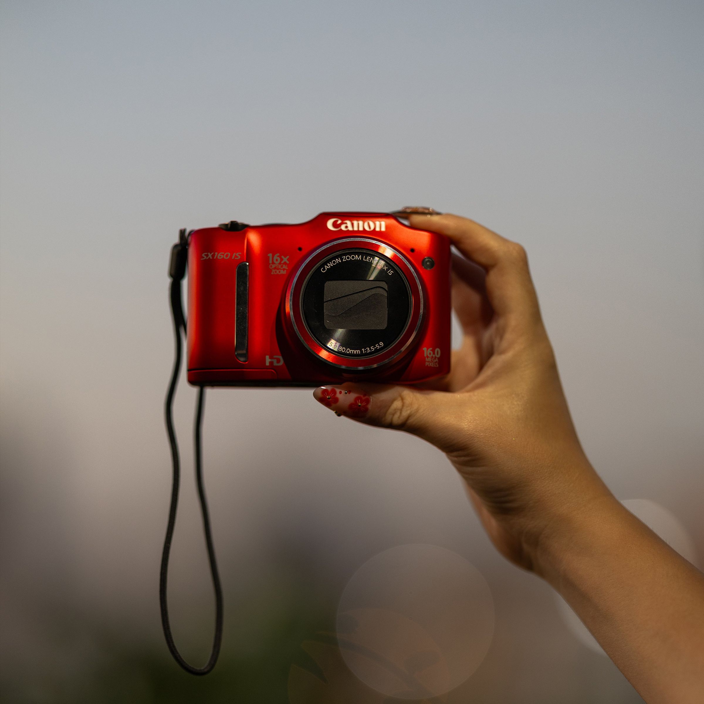 Canon PowerShot SX160 IS Retro Dijital Fotoğraf Makinesi – Retro
