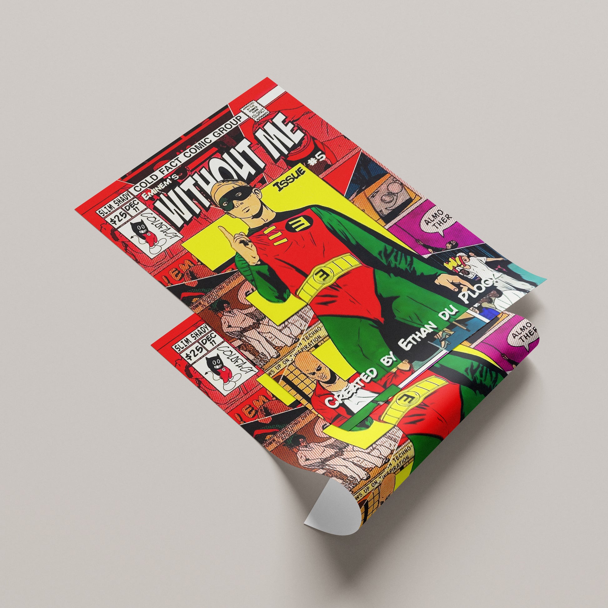Eminem Without Me Cover A3 Poster