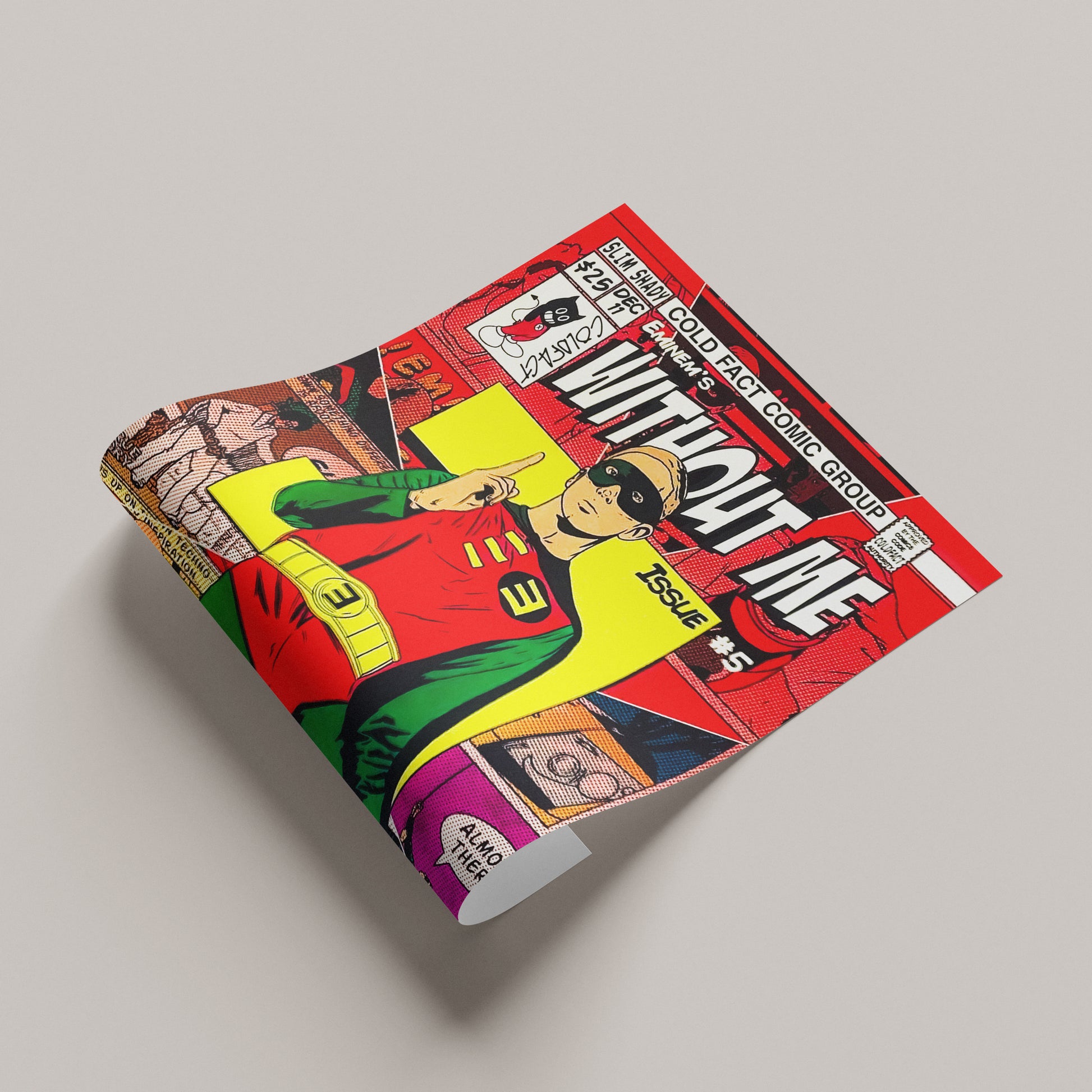 Eminem Without Me Cover A3 Poster