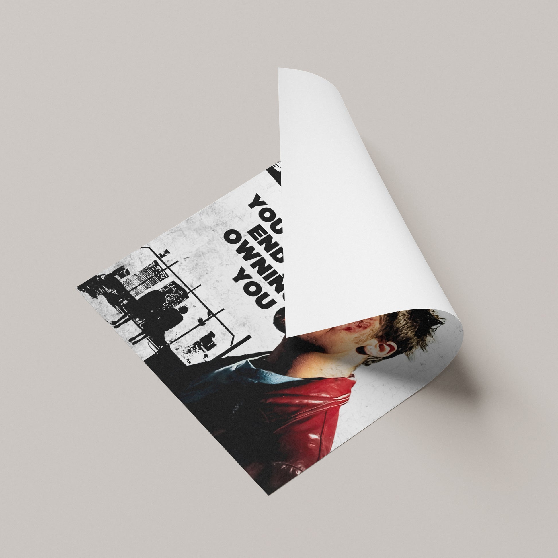 Fight Club A3 Poster
