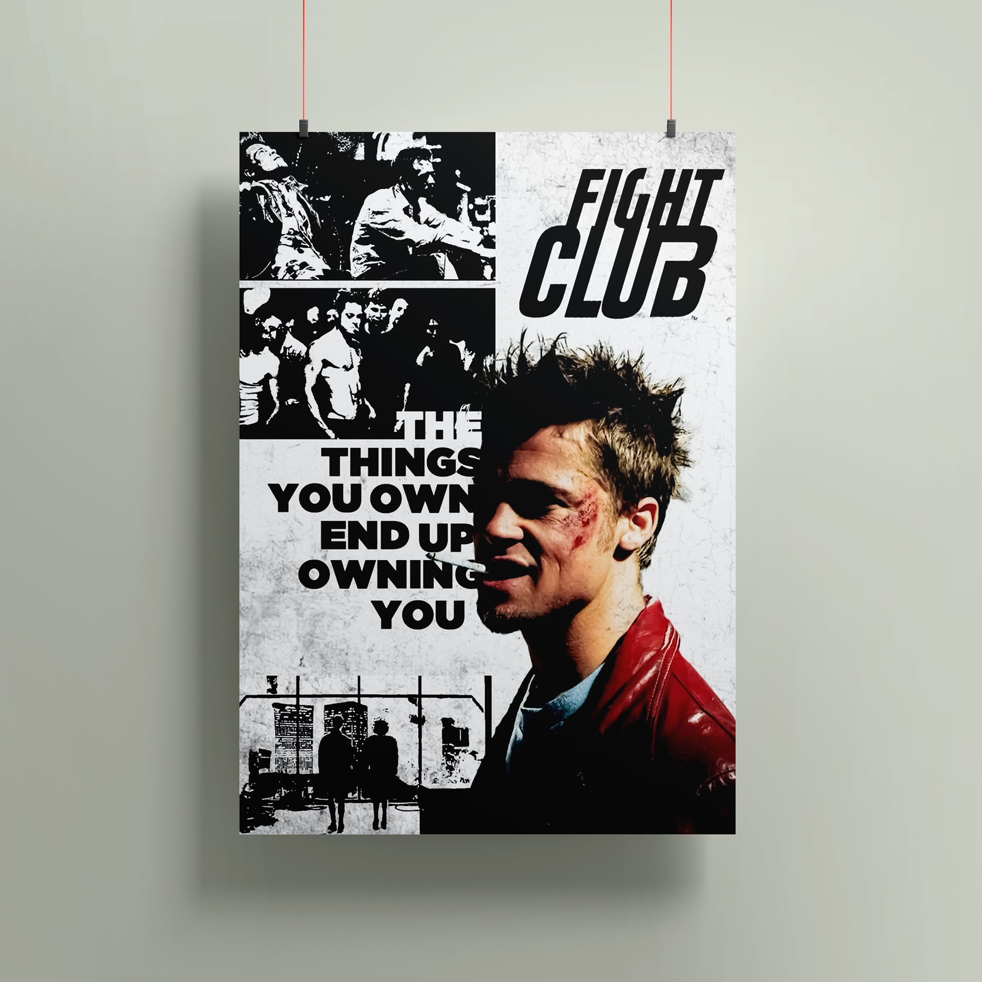 Fight Club A3 Poster
