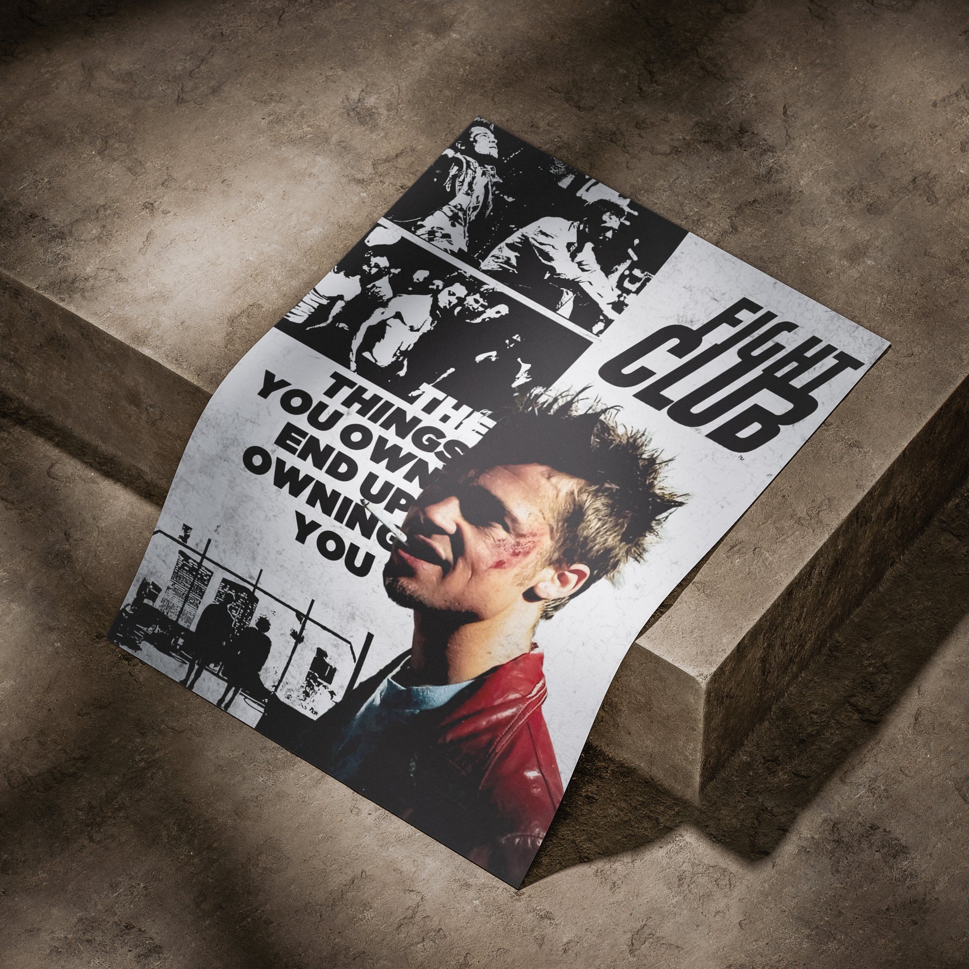 Fight Club A3 Poster