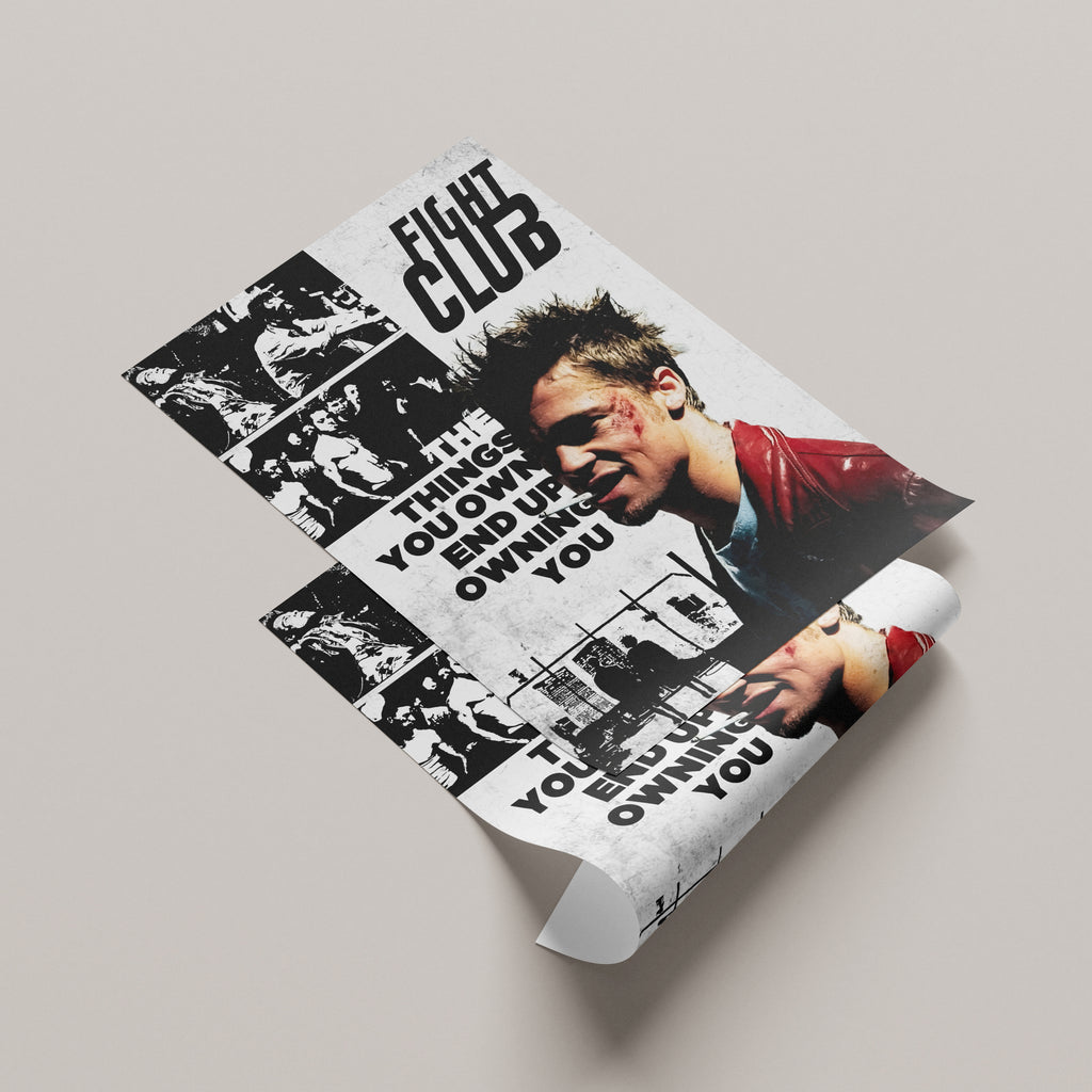 Fight Club A3 Poster