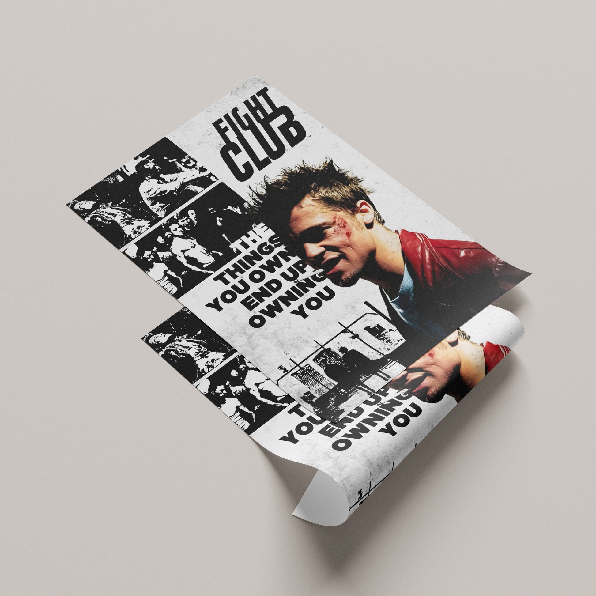Fight Club A3 Poster
